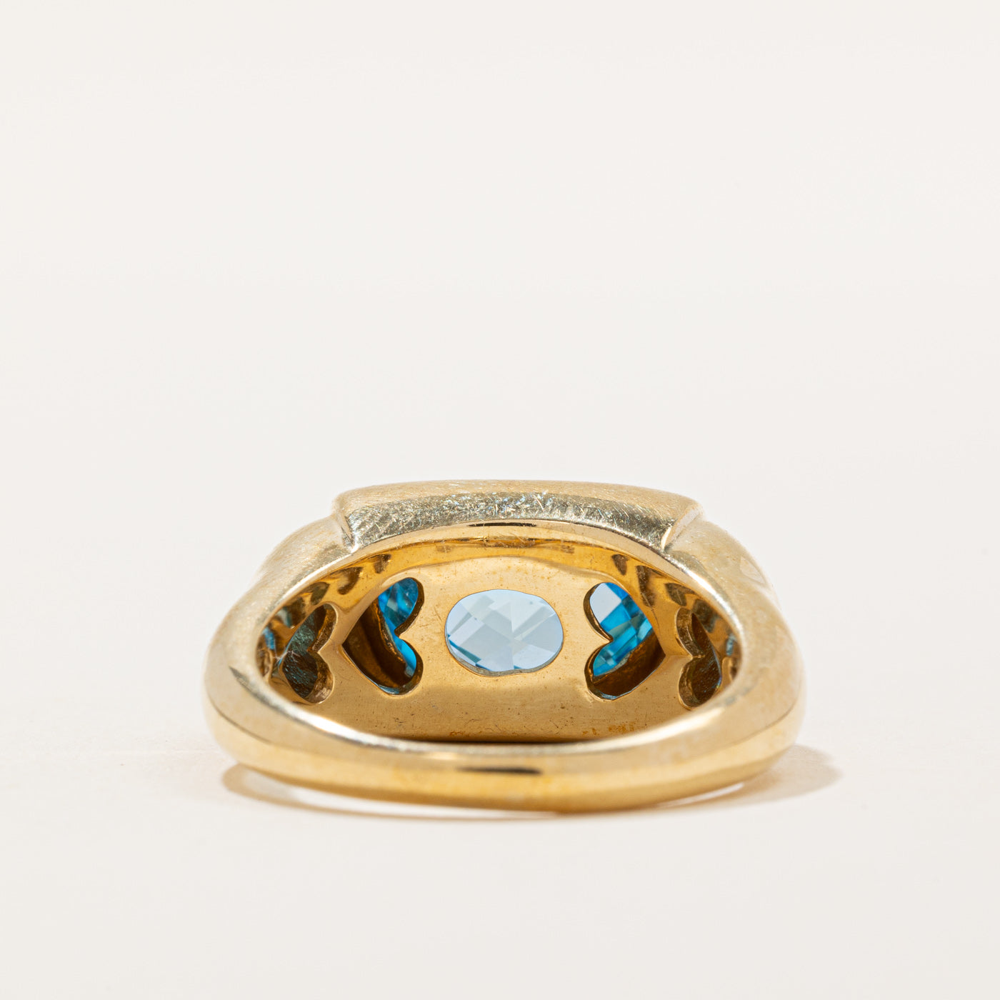 Blue Topaz Cocktail Ring | 5.00ct | SZ 8 |