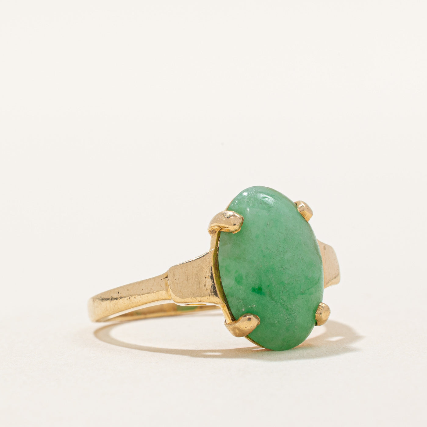 Jadeite Cocktail Ring | 4.10ct | SZ 6.5 |