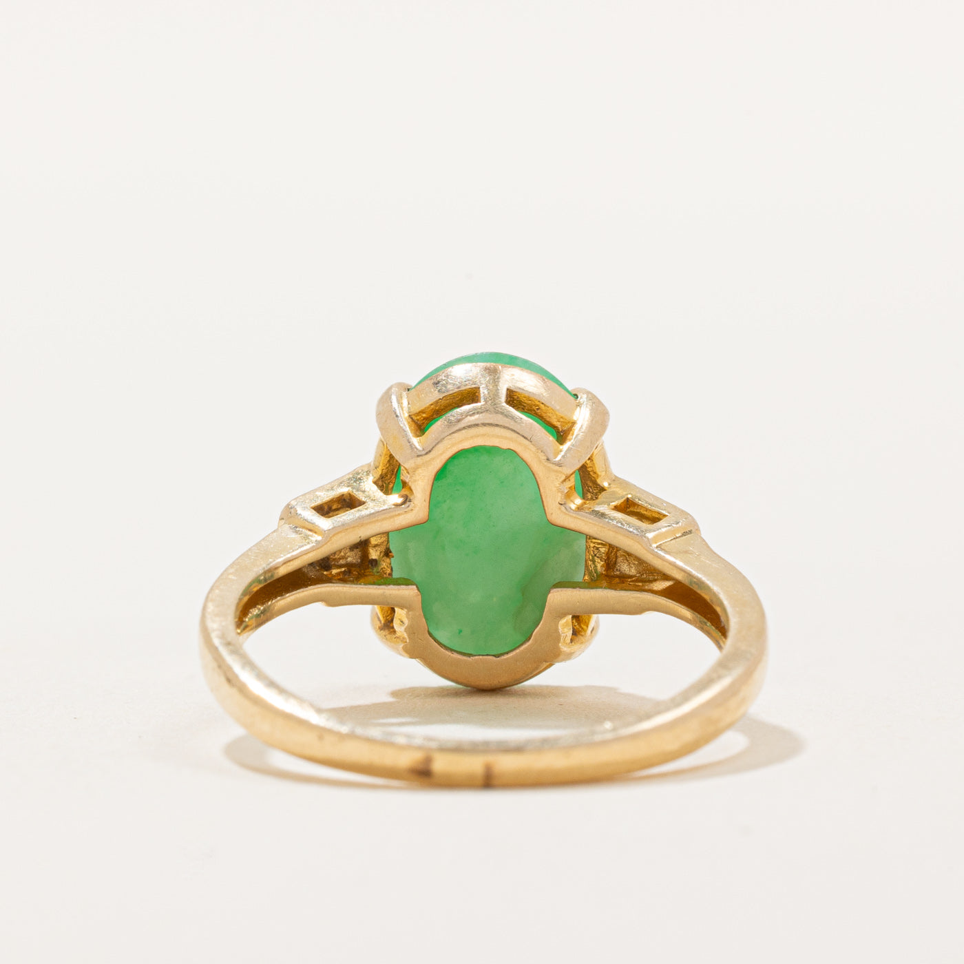 Jadeite Cocktail Ring | 4.10ct | SZ 6.5 |