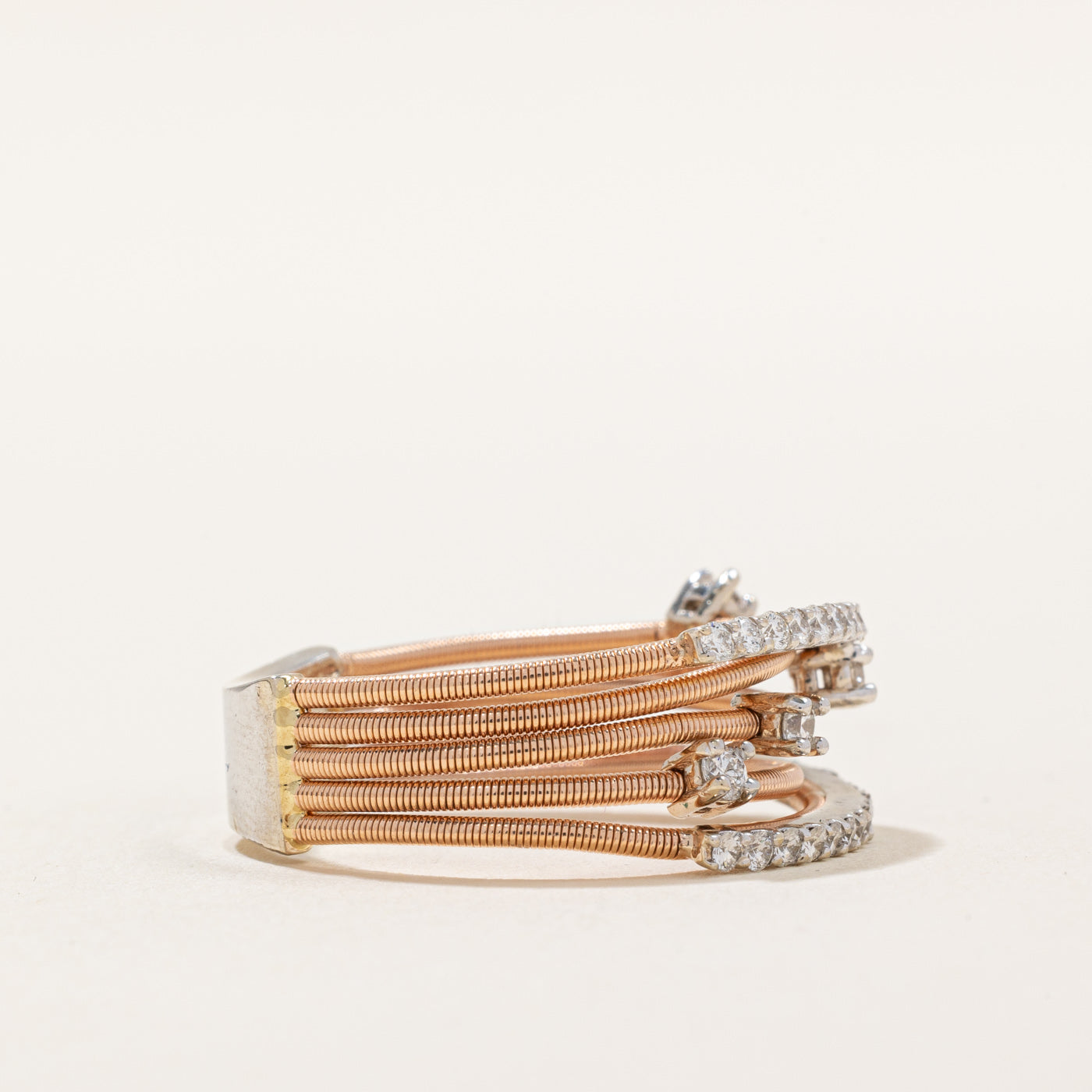 Diamond Wire Ring | 0.50ctw | SZ 7.25 |