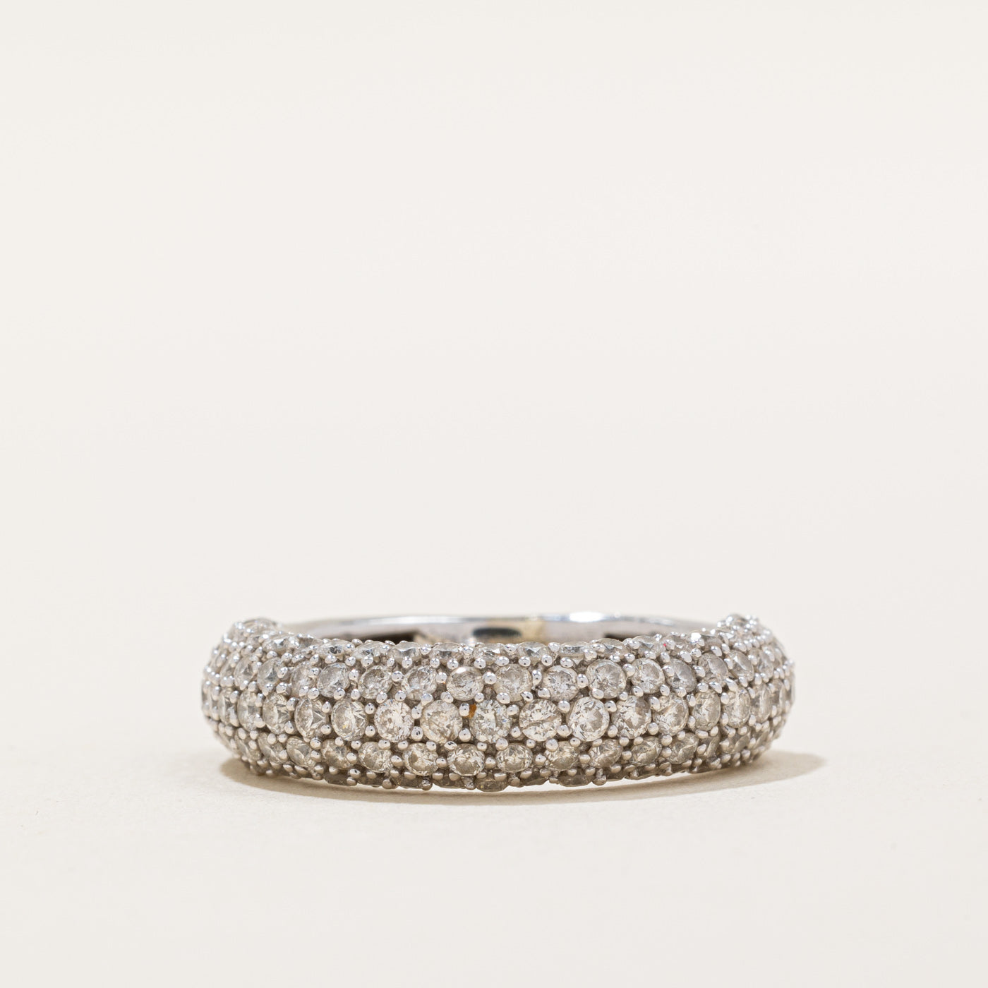Pave Set Diamond Ring | 2.34ctw | SZ 5.5 |