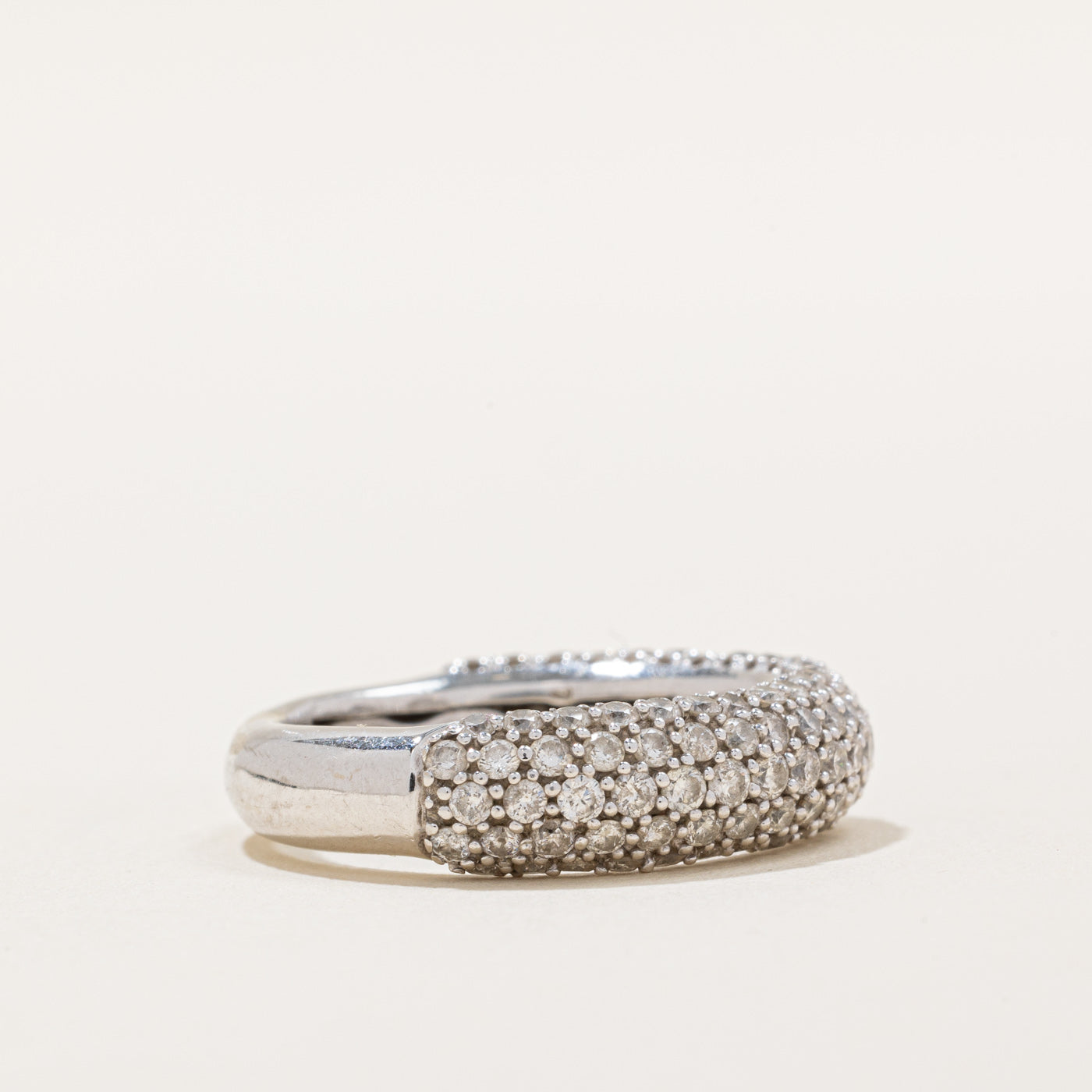 Pave Set Diamond Ring | 2.34ctw | SZ 5.5 |