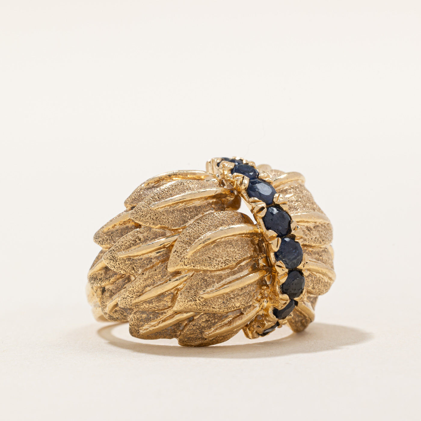 Sapphire Cocktail Ring | 0.77ctw | SZ 6.25 |