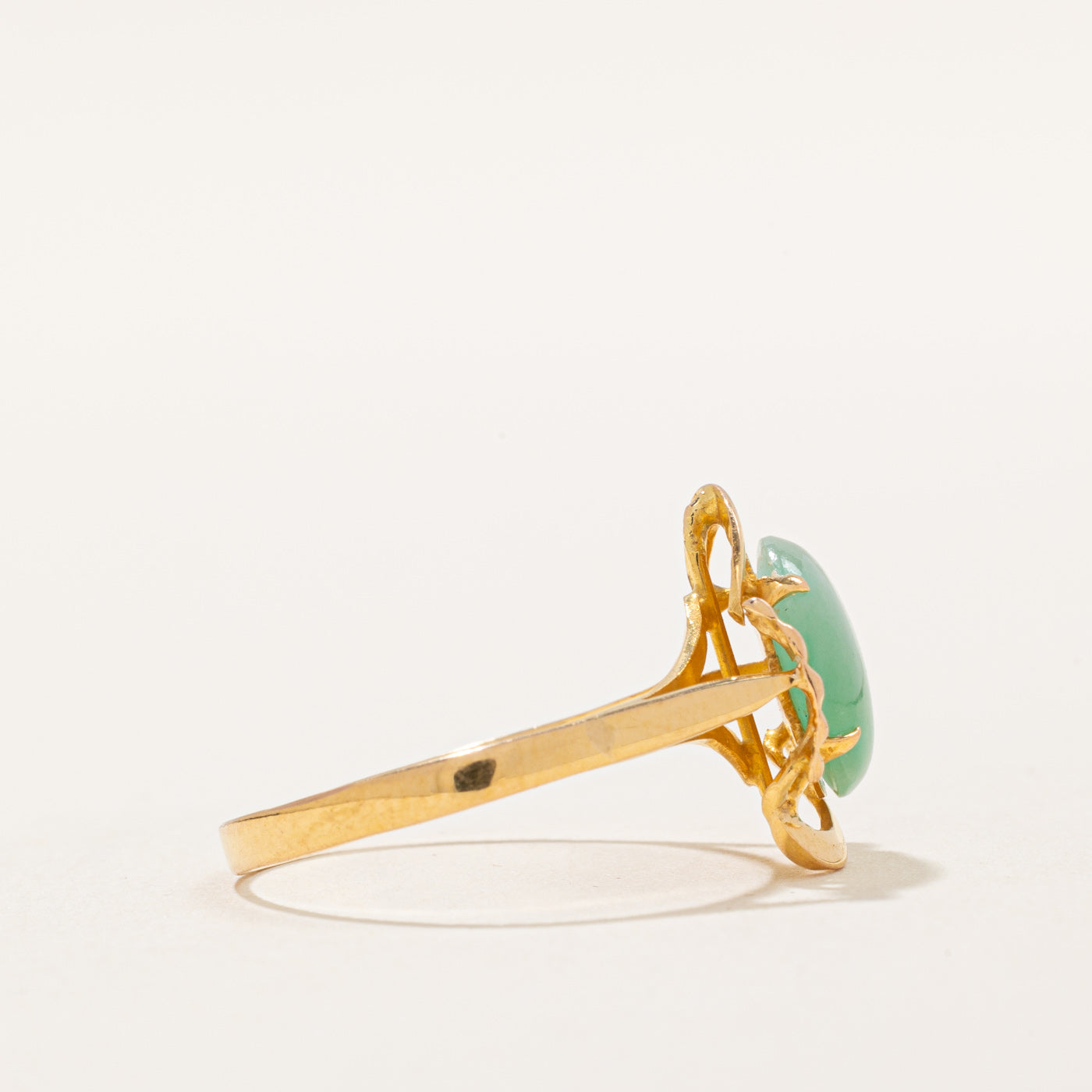 Jadeite Cocktail Ring | 1.40ct | SZ 6.75 |