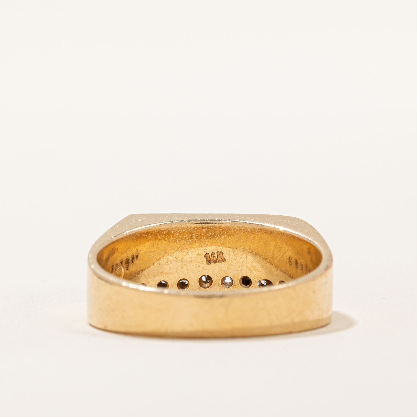 Channel Set Diamond Ring | 0.36ctw | SZ 10.75 |