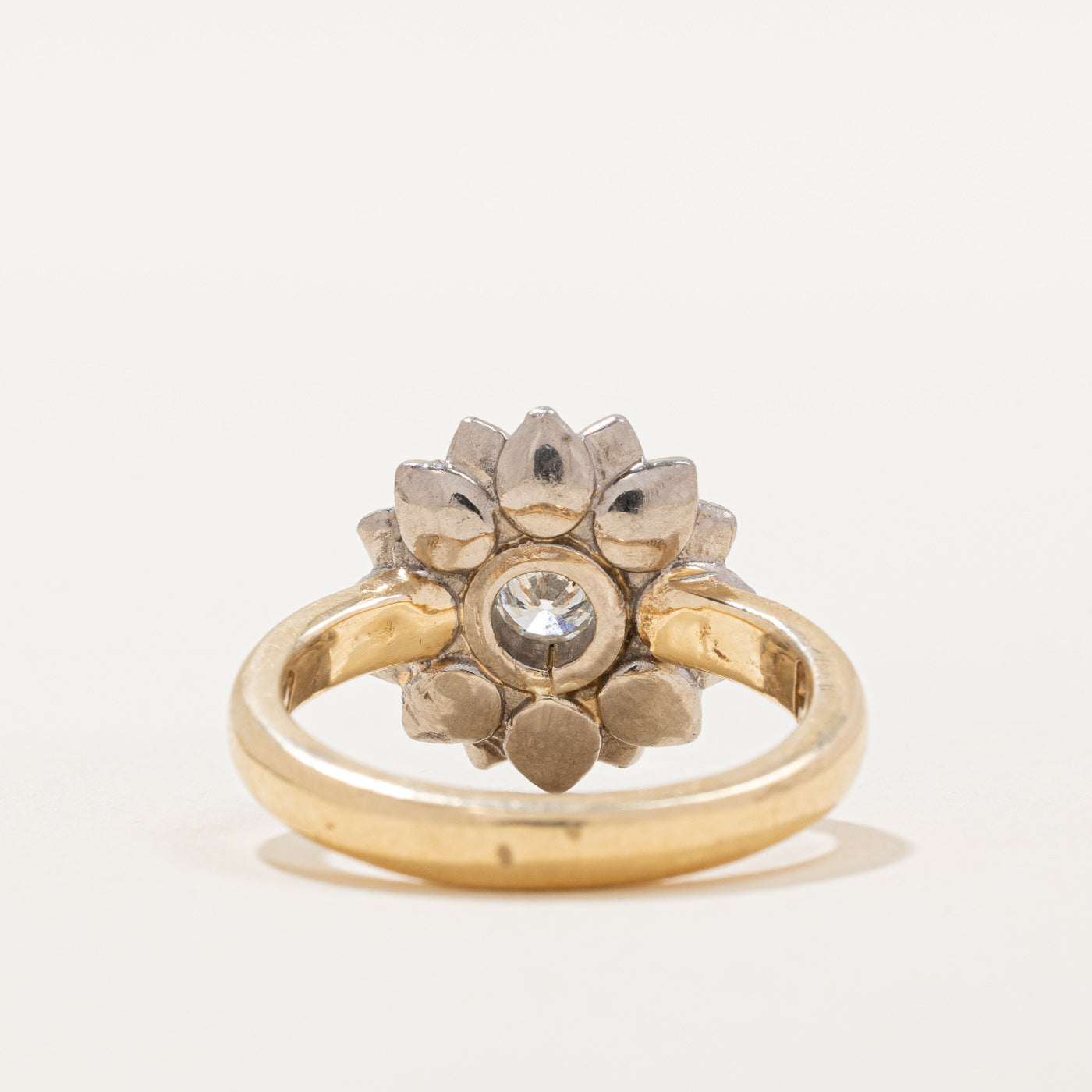 Diamond Flower Ring | 0.18ct | SZ 6.25 |