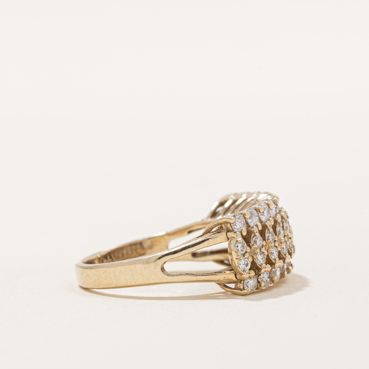 Diamond Cocktail Ring | 0.62ctw | SZ 4.5 |