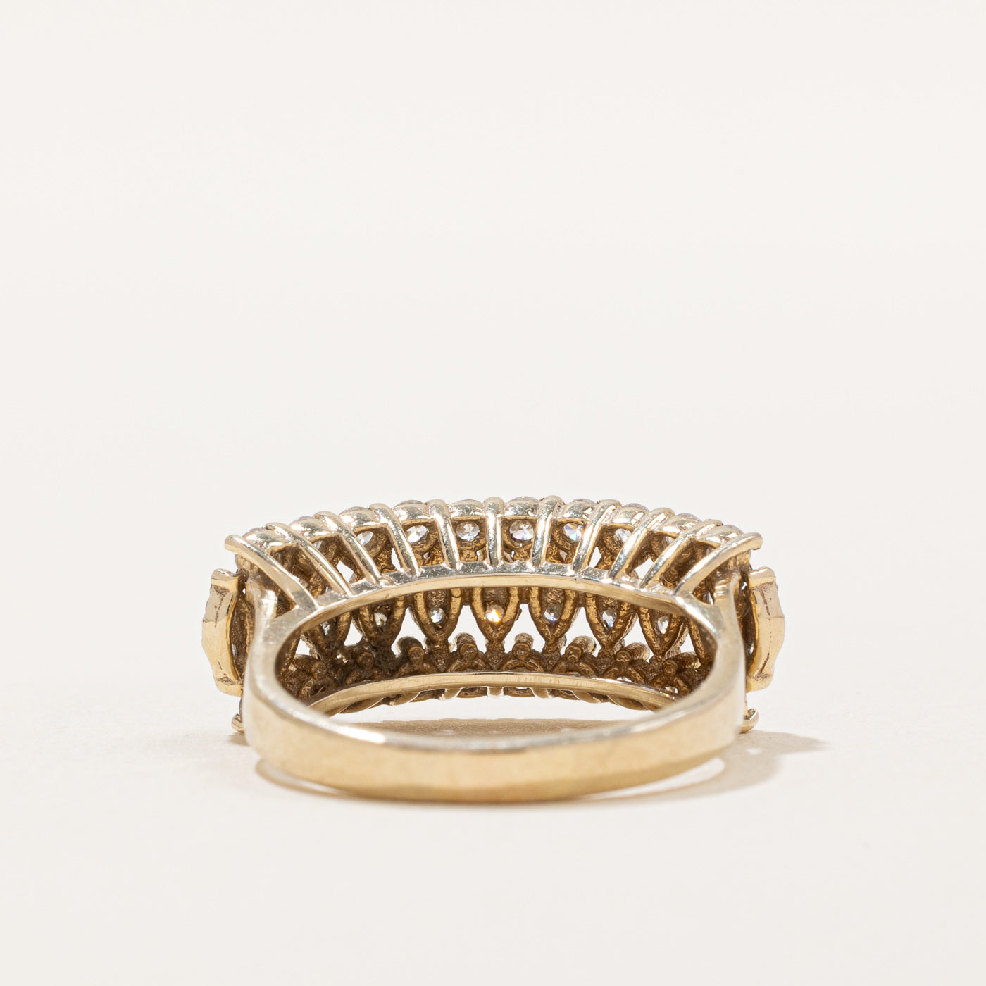 Diamond Cocktail Ring | 0.62ctw | SZ 4.5 |