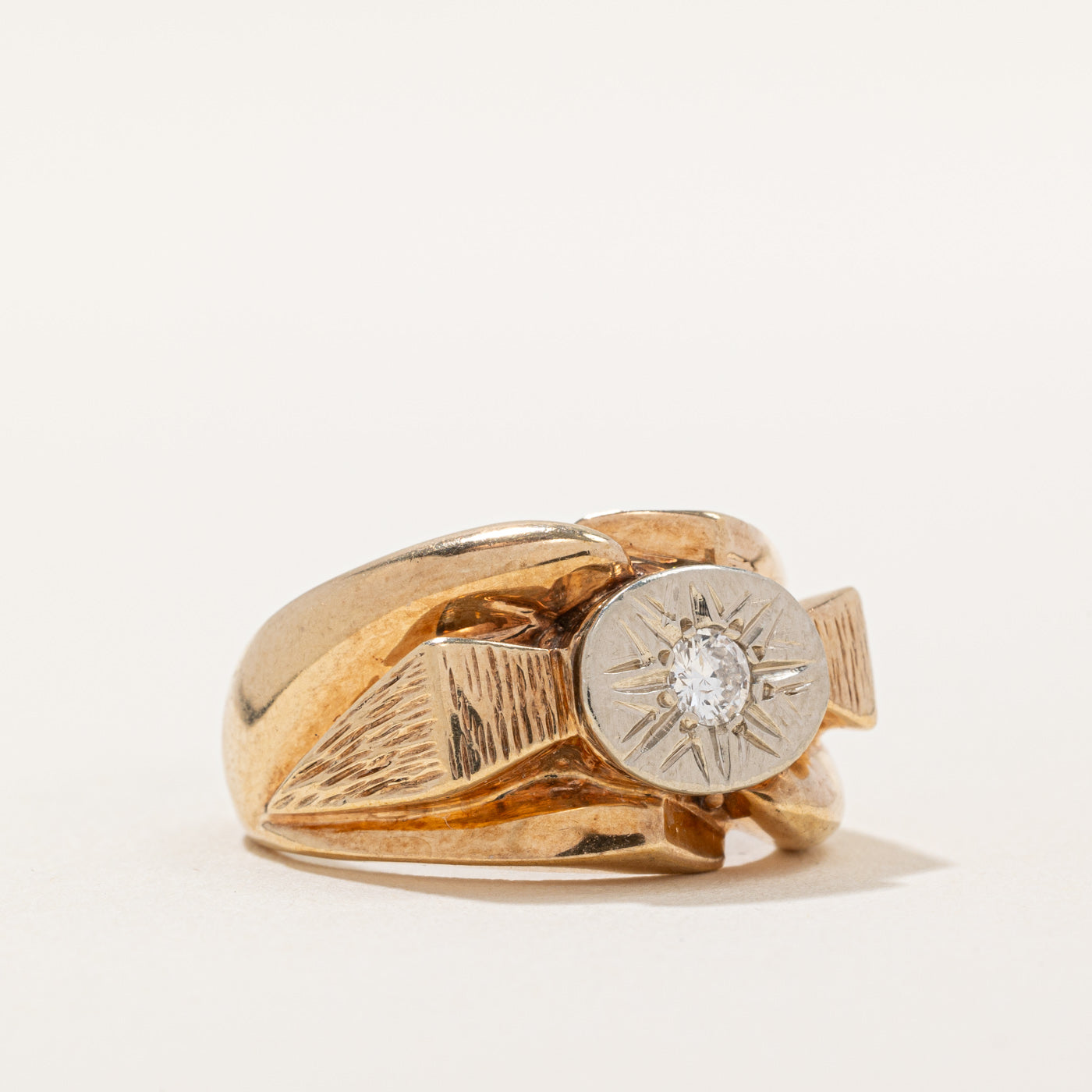 Illusion Set Diamond Ring | 0.15ct | SZ 7.25 |