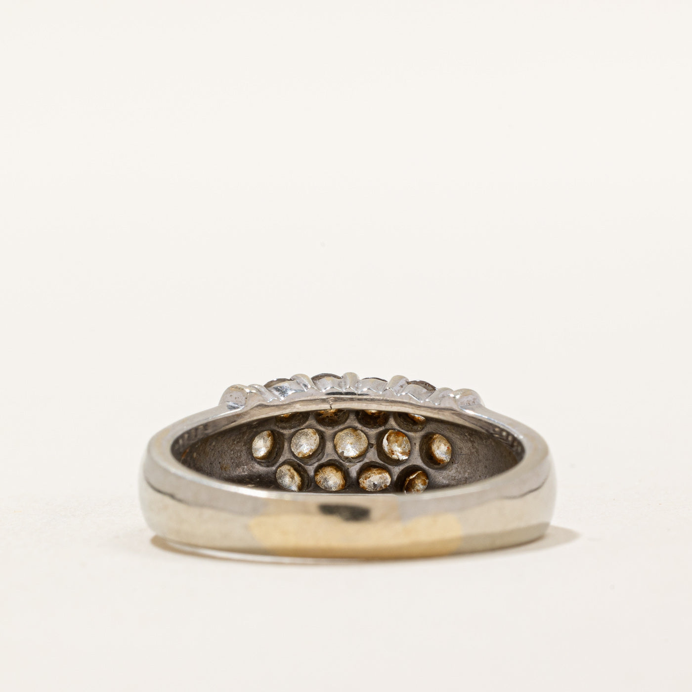 Diamond Cocktail Ring | 0.98ctw | SZ 8.5 |