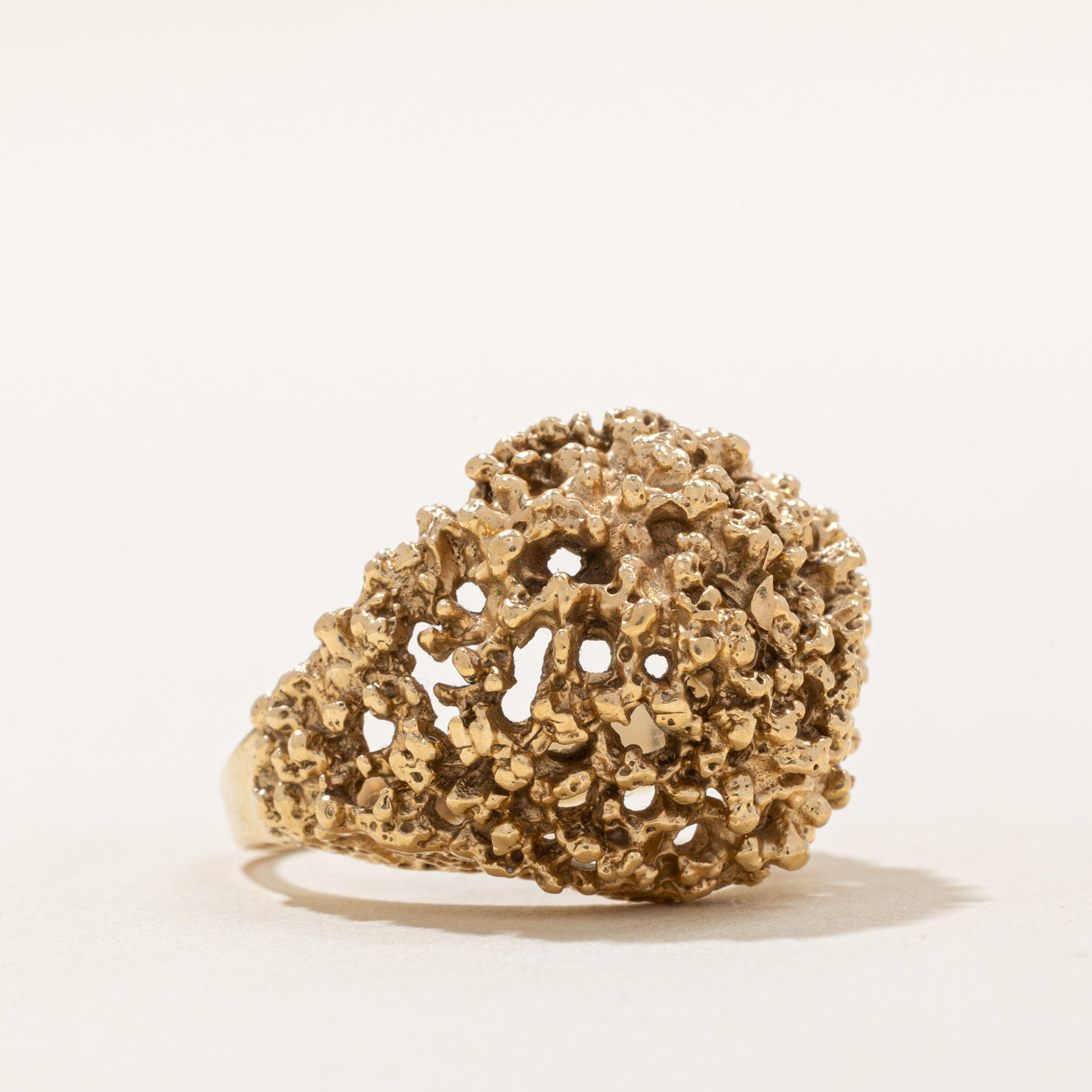 14k Yellow Gold Cocktail Ring | SZ 5.5 |