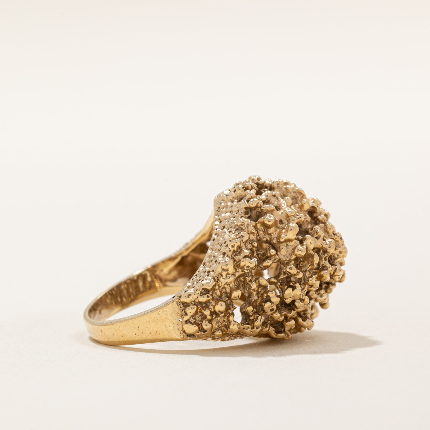 14k Yellow Gold Cocktail Ring | SZ 5.5 |