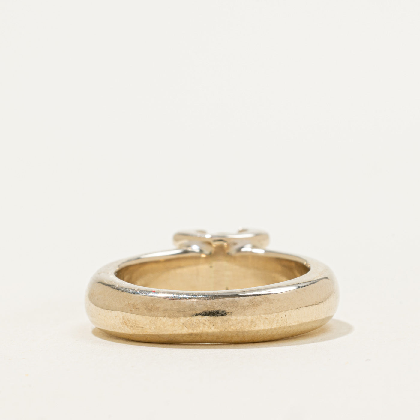 18k Round Brilliant Diamond Solitaire Ring | 0.85ct VS2 I/J | SZ 7