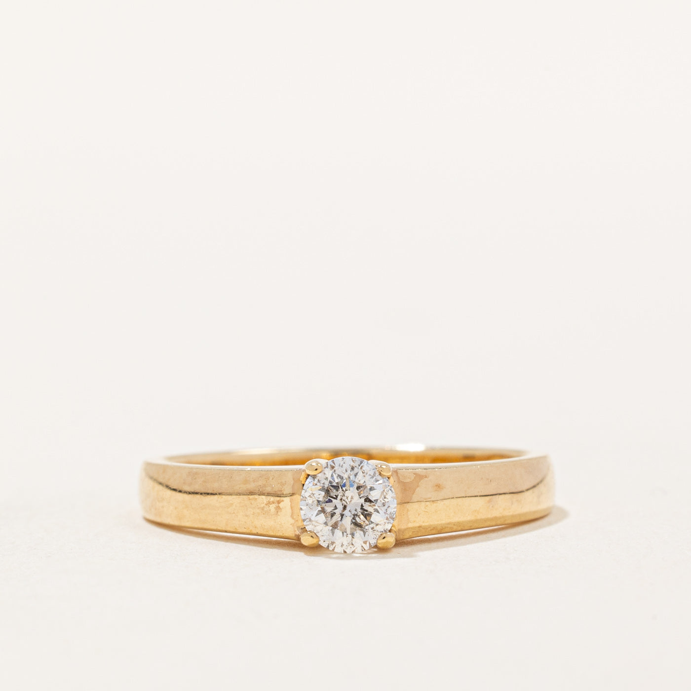 Diamond Solitaire Ring | 0.31ct | SZ 6 |