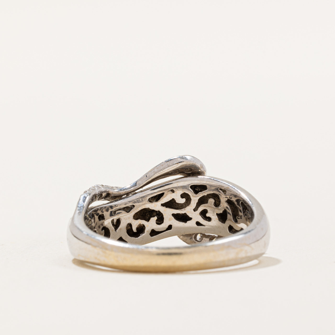 Diamond Heart Ring | 0.19ctw | SZ 6.75 |