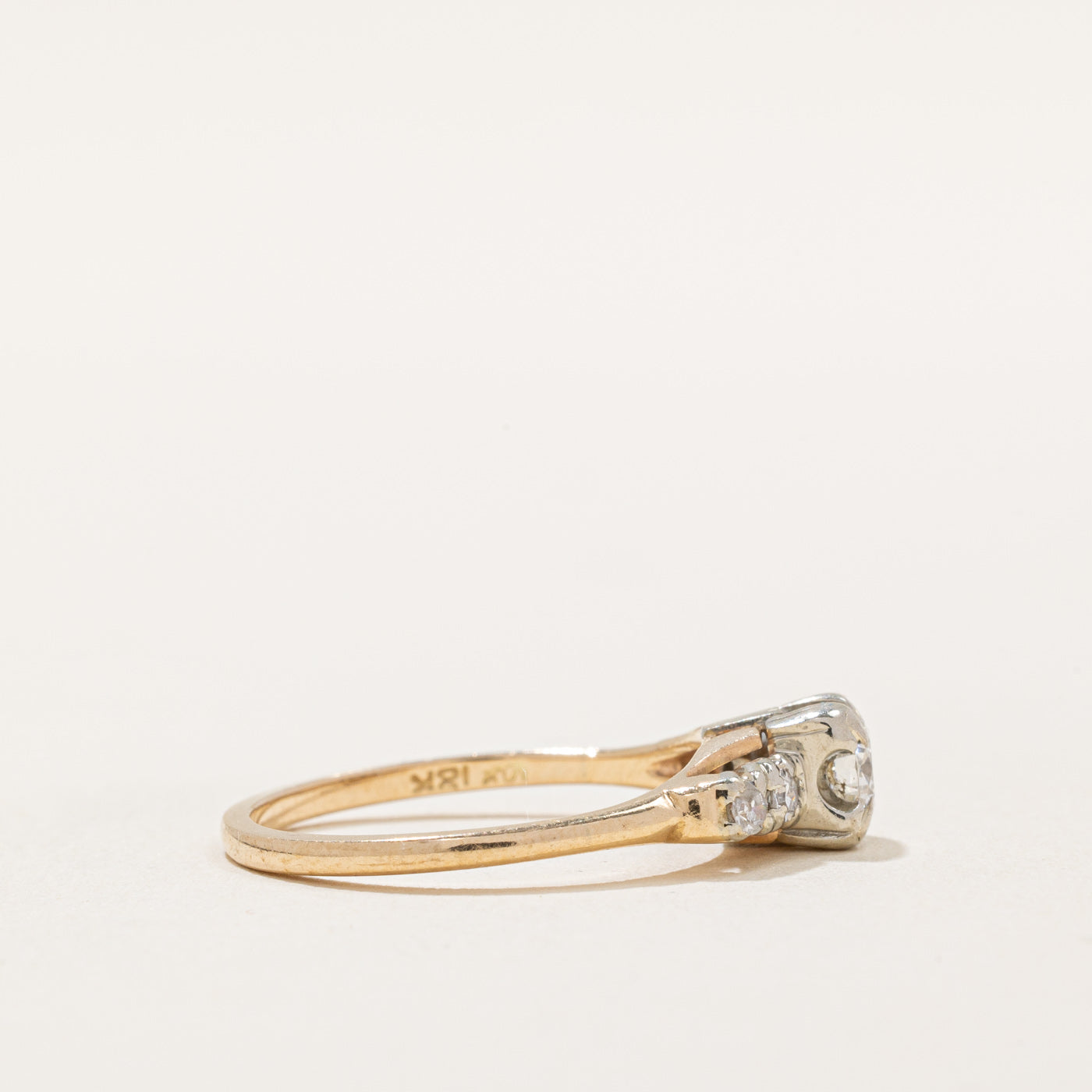 Vintage Diamond Ring | 0.27ctw | SZ 5 |