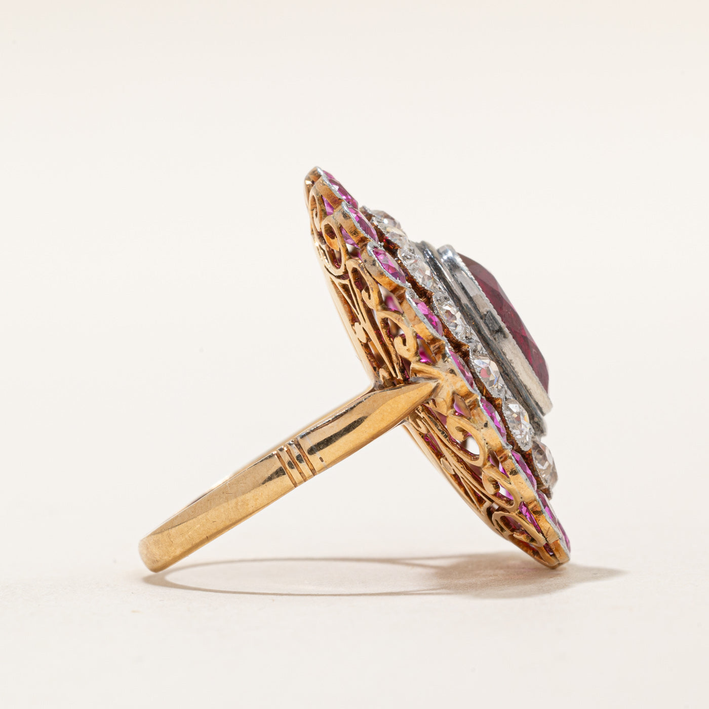 Multi Gem Cocktail Ring | 7.22ctw | SZ 8.25 |