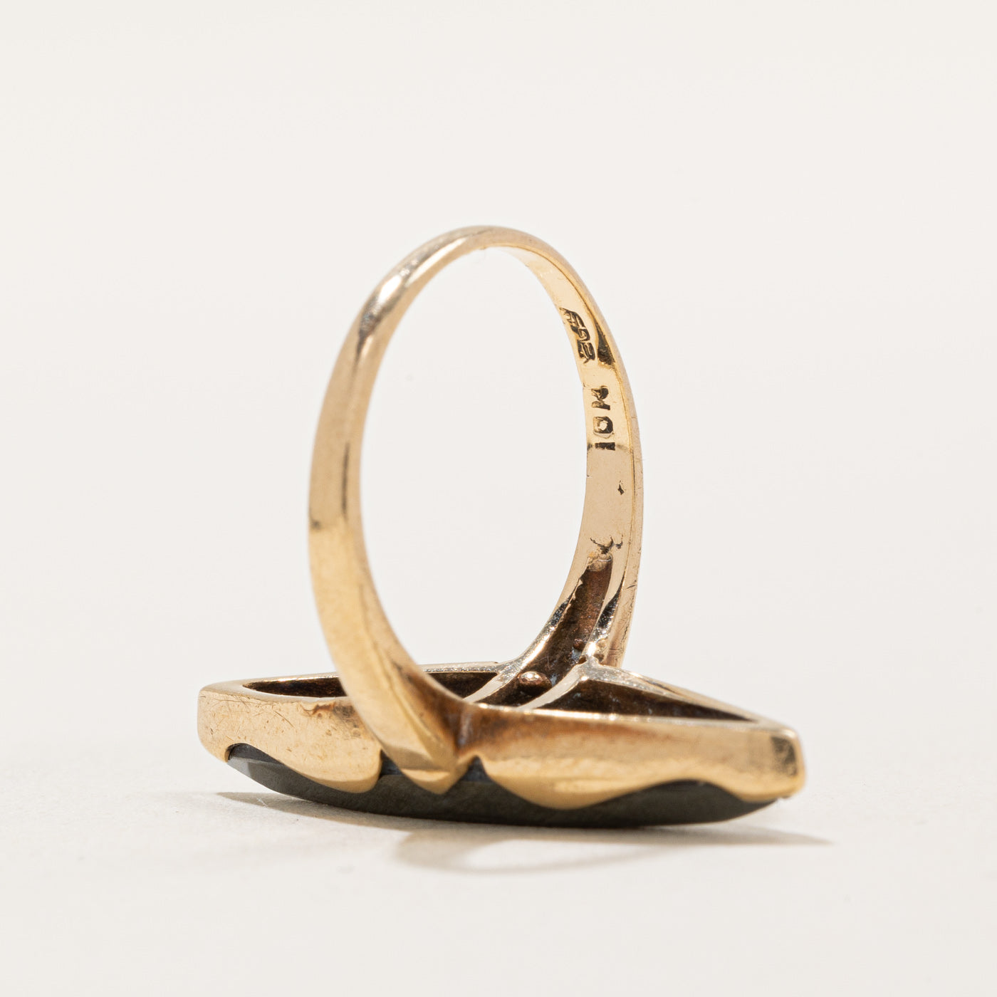 Marquise Hematite Ring | 3.50ct | SZ 5 |