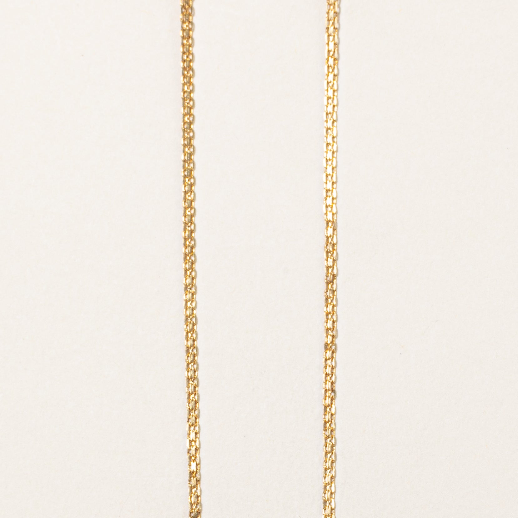 18k Ruby & Diamond Dangling Pendant Necklace | 1.35ctw, 0.16ctw | 14"