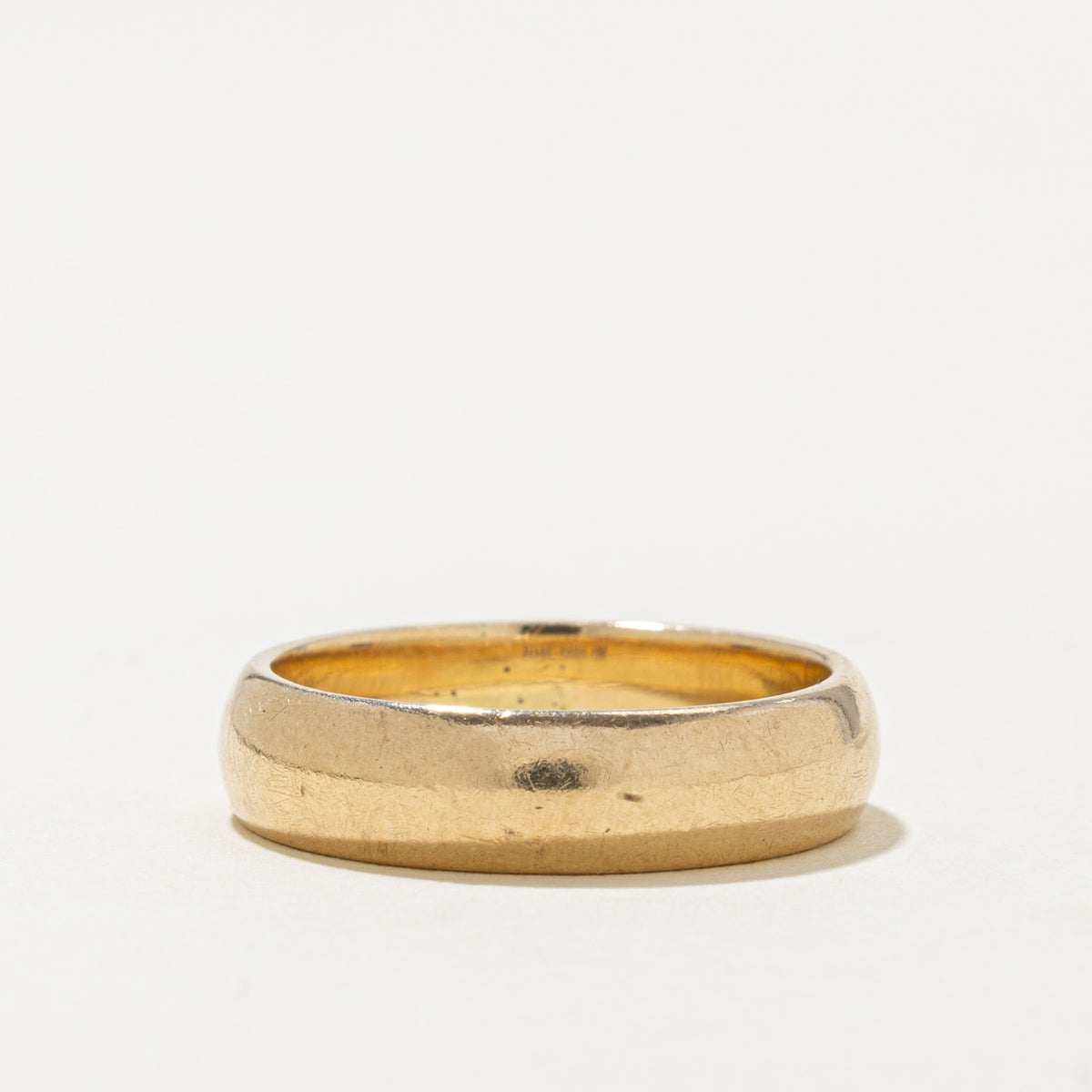 Vintage Canadian 10k Yellow Gold Band | 5.00mm | SZ 7