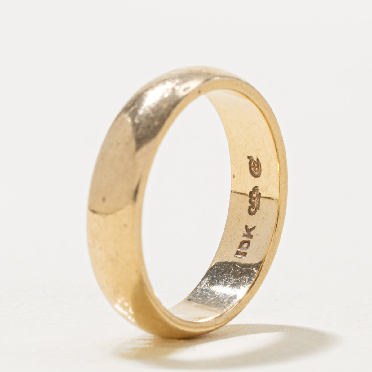 Vintage Canadian 10k Yellow Gold Band | 5.00mm | SZ 7