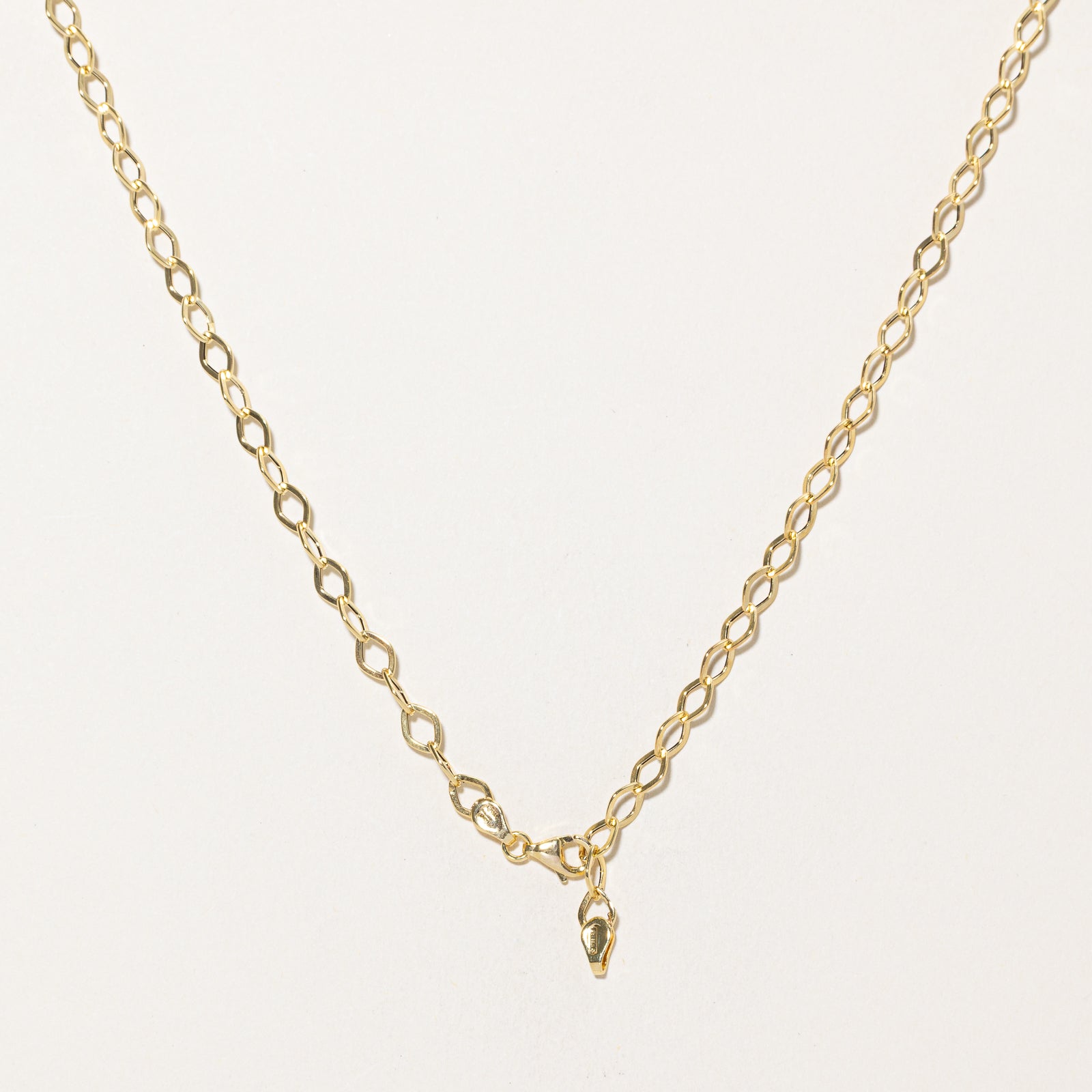 Italian 14k Yellow Gold Unique Chain | 17.5"