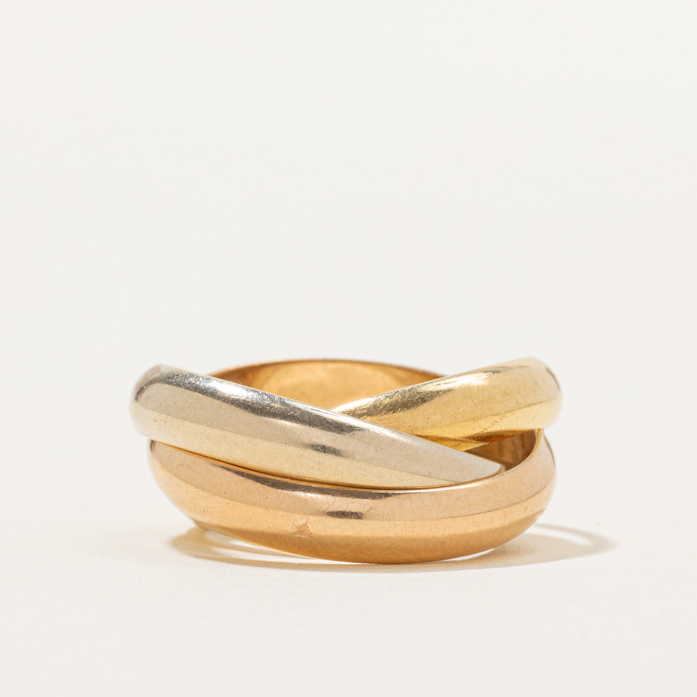 'Cartier' Trinity Ring, Large Model | SZ 4.5