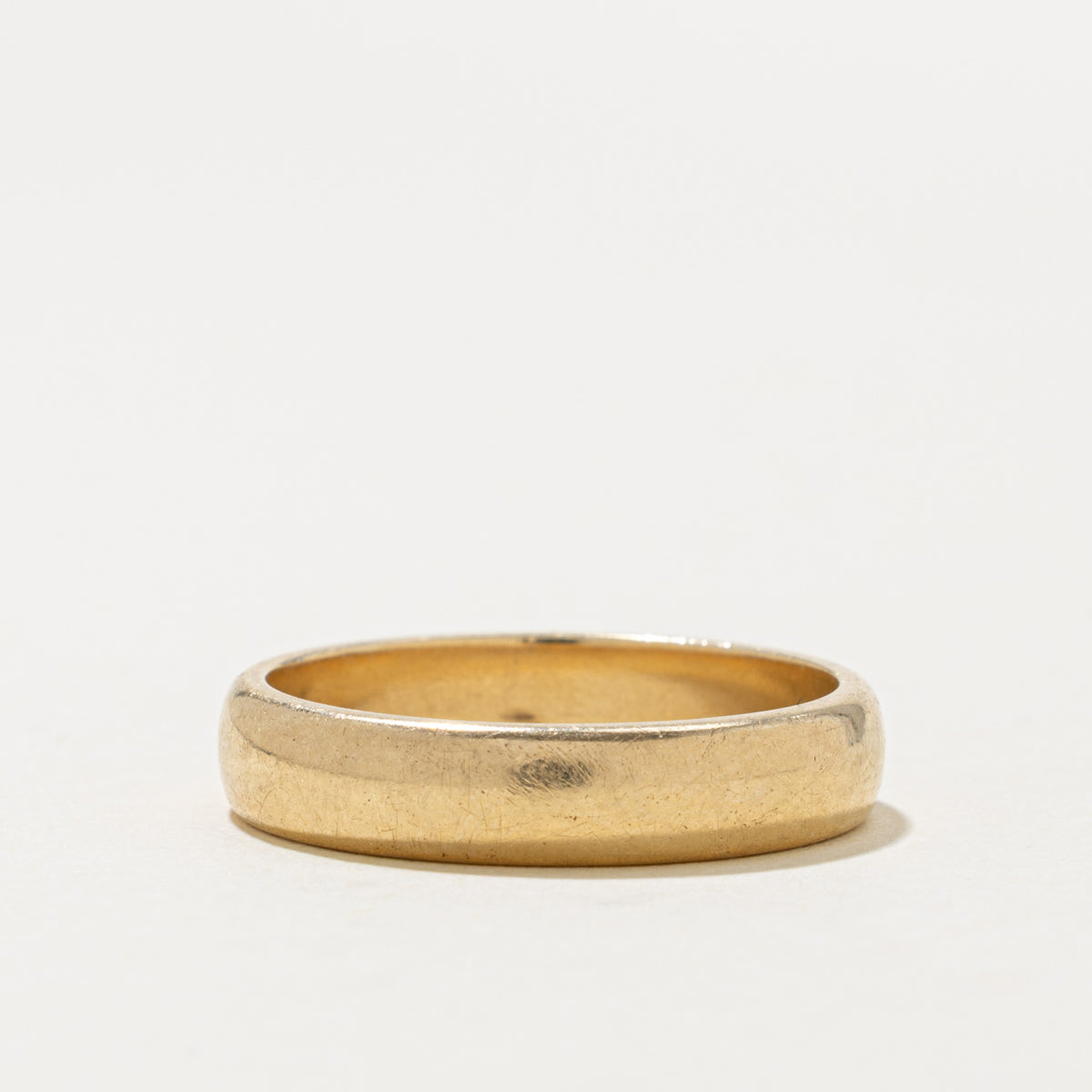 'Birks' Yellow Gold Band | 4.80mm | SZ 10.25