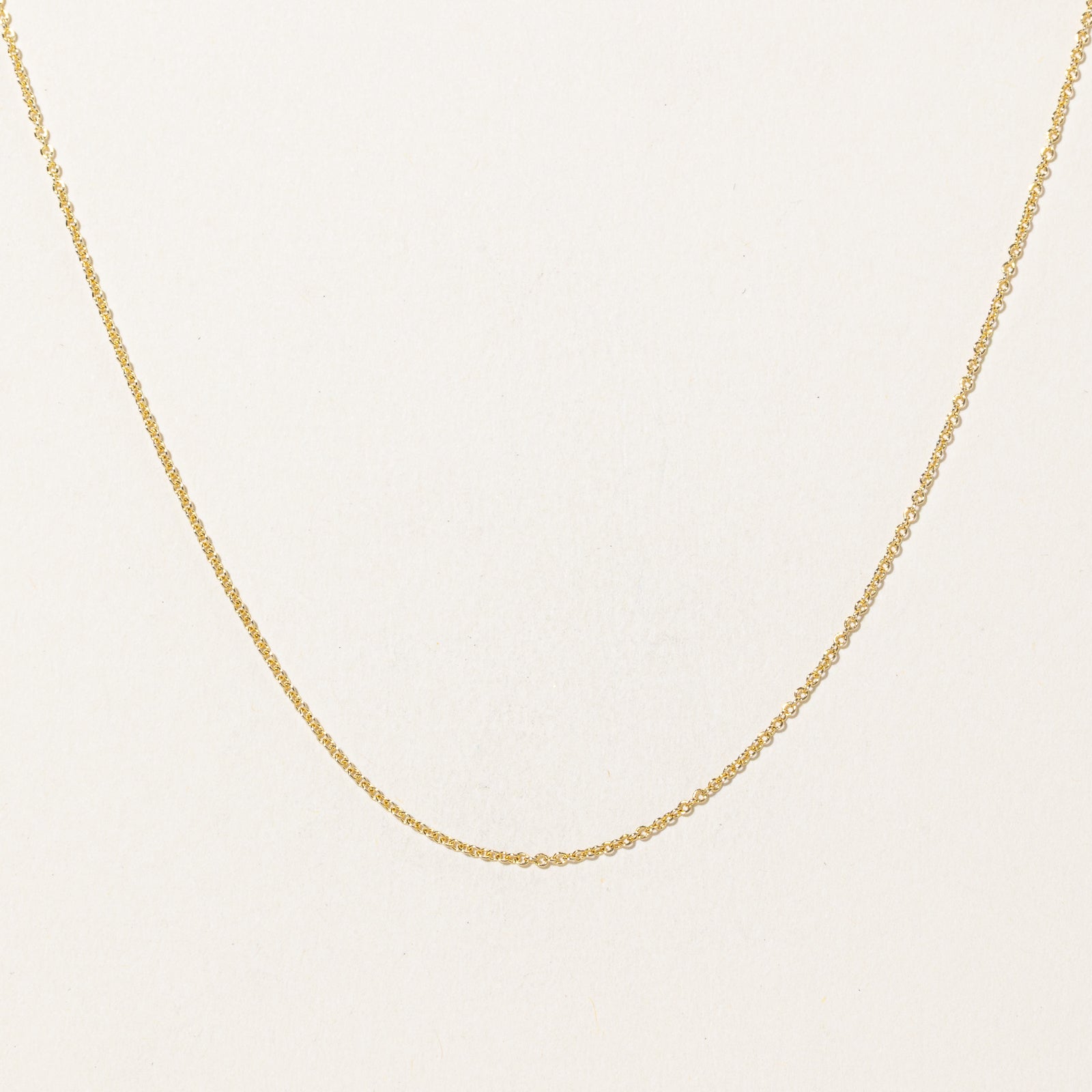 'Effy' 14k Yellow Gold Cable Link Chain | 18"