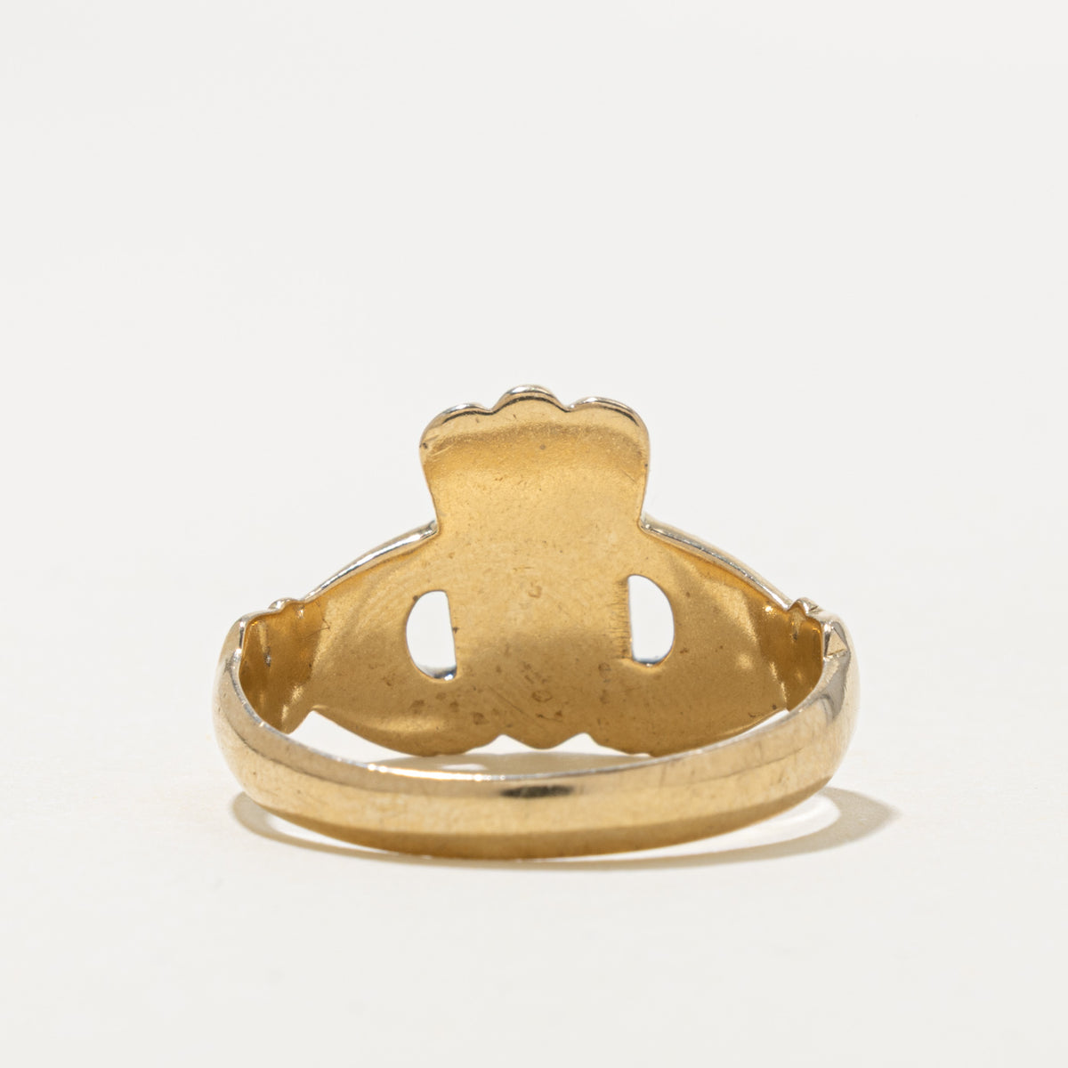 1952 London 9k Claddagh Ring | SZ 11.5
