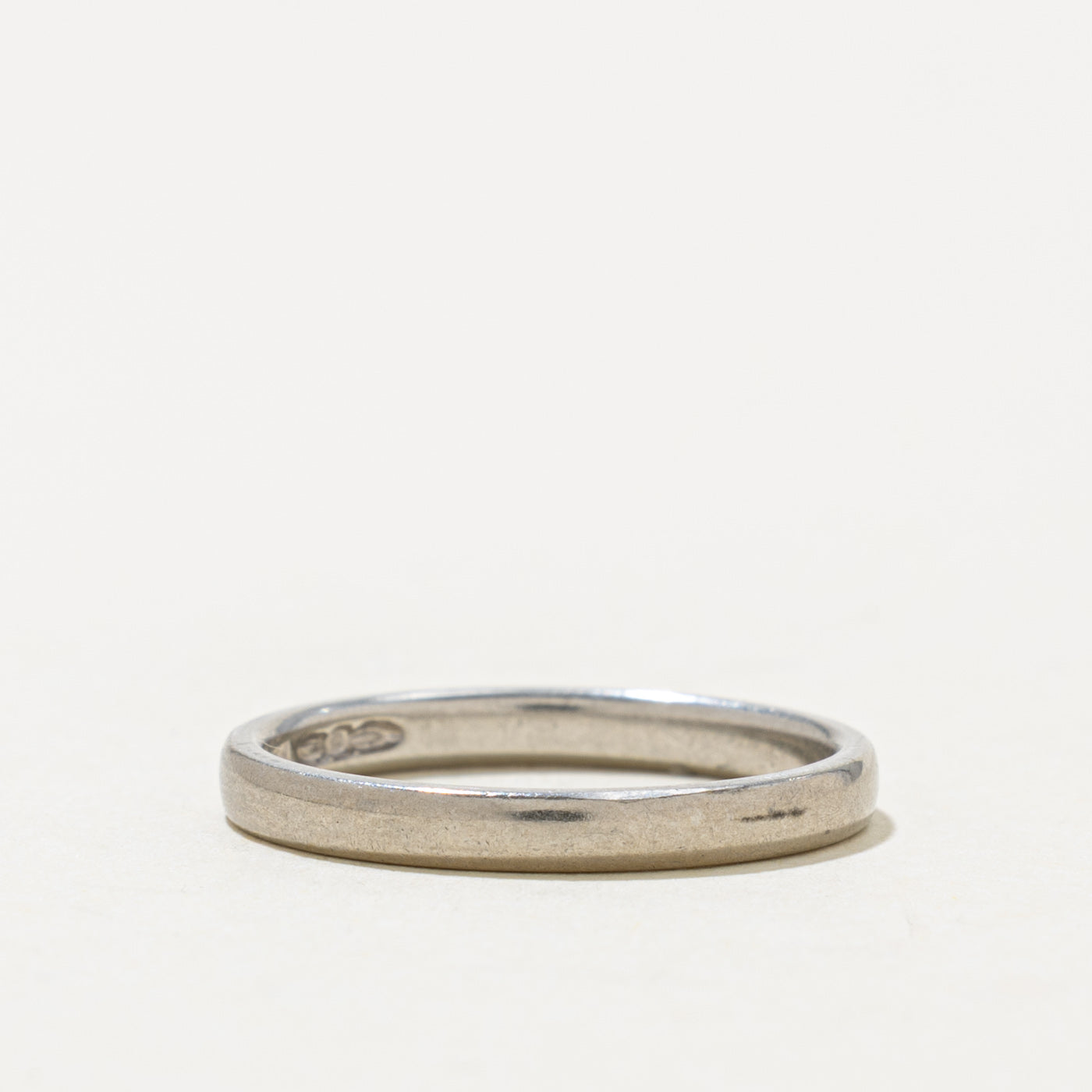 900 Platinum Stacking Band | 2.25mm | SZ 5