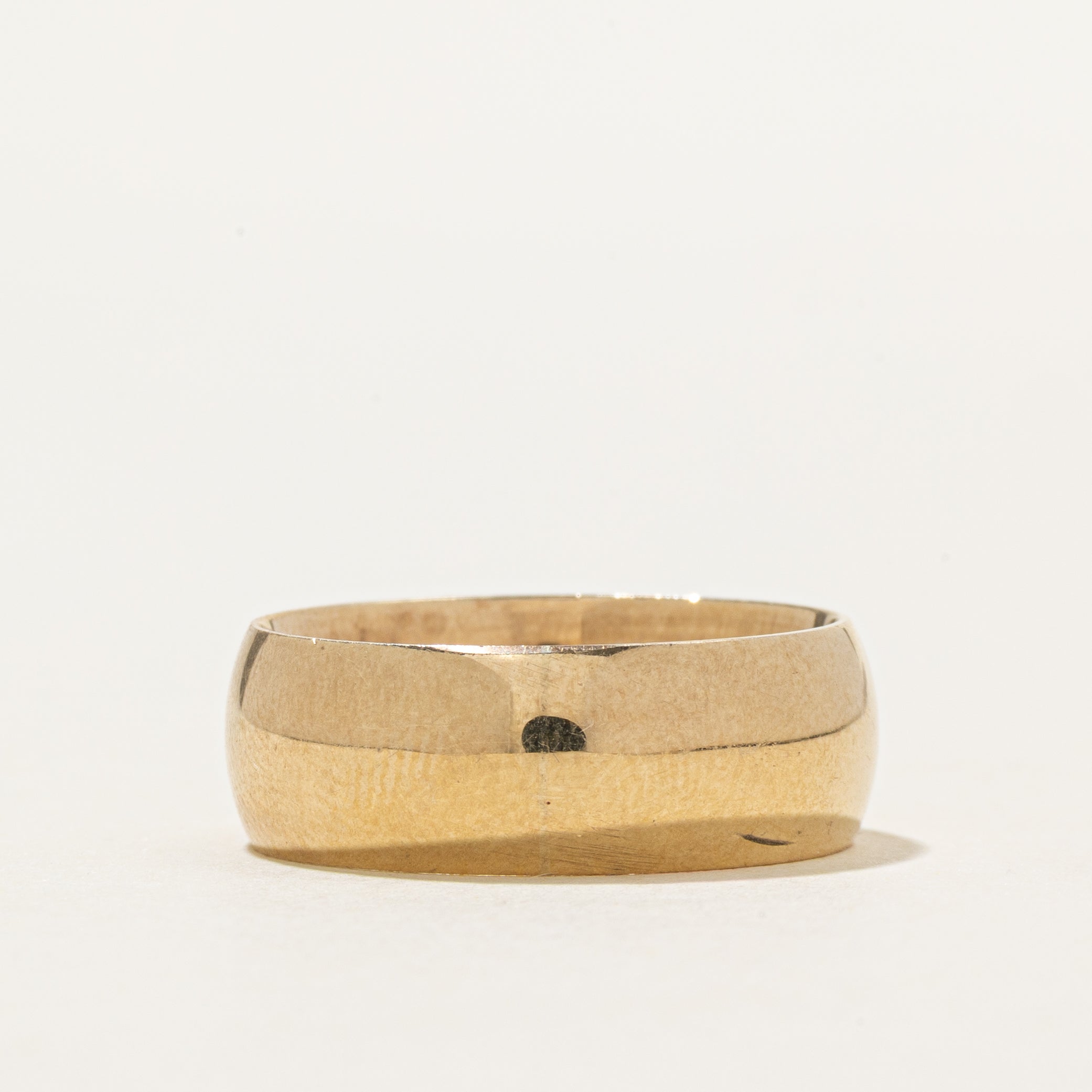 10K Yellow Gold Band | 7.1mm | SZ 6.75