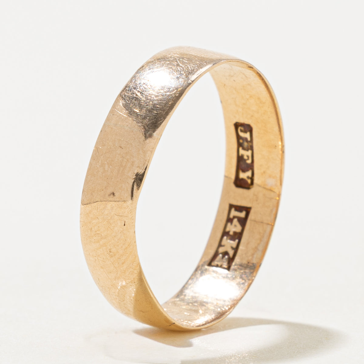 14k Yellow Gold Band | 4.90mm | SZ 7