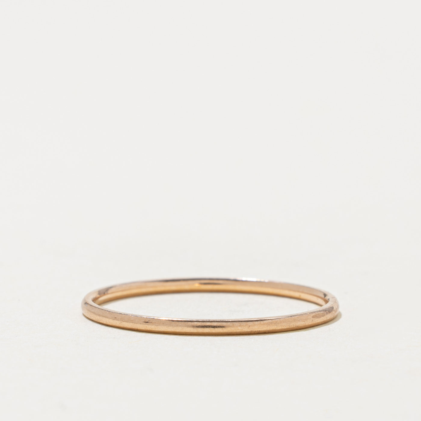 14k Rose Gold Stacking Band | 1.15mm | SZ 7.75