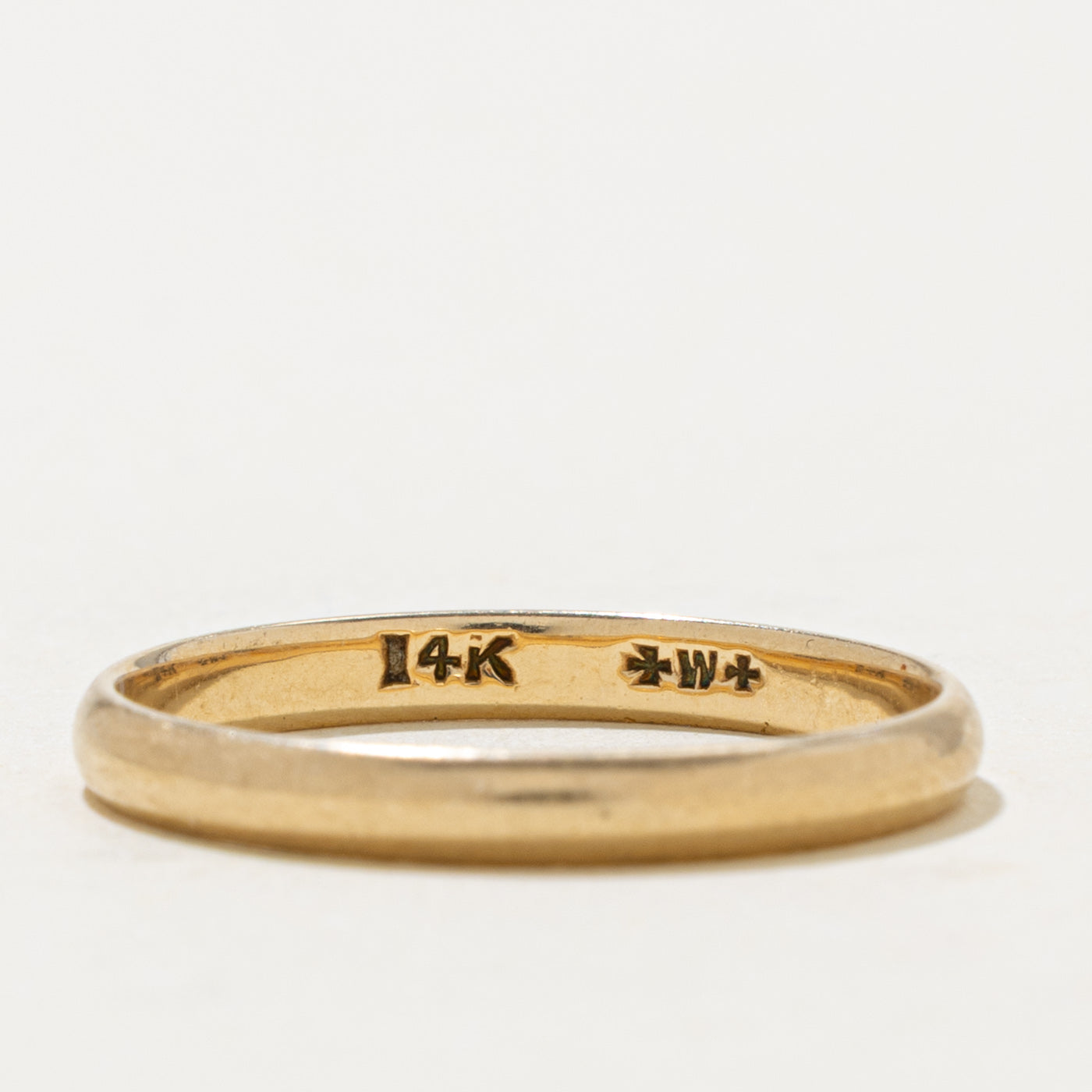 14k Yellow Gold Band | 2.60mm | SZ 8