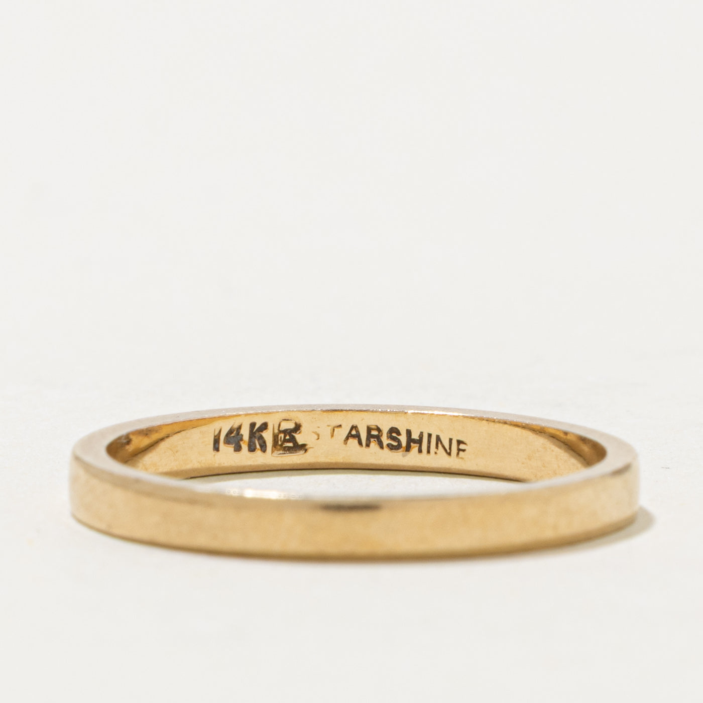 14k Yellow Gold Stacking Band | 2.20mm | SZ 7