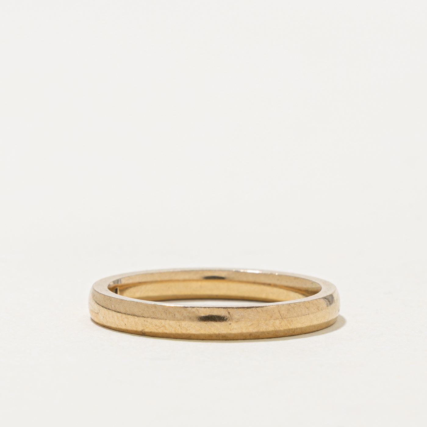 1945 Birmingham 9k Yellow Gold Plain Band | 2.50mm | SZ 5.75