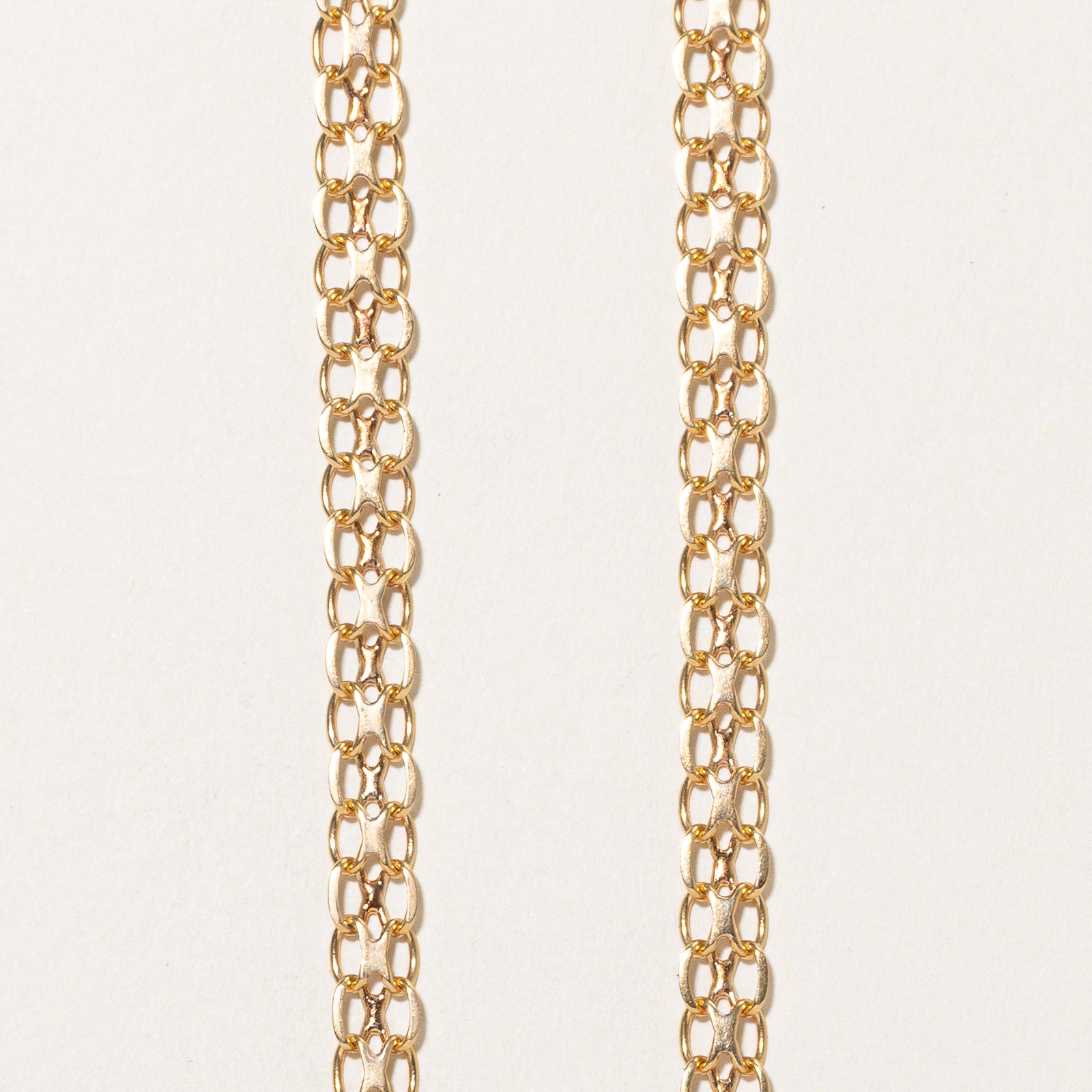 1967 Swedish 18k Yellow Gold Bismarck Chain | 17.5"