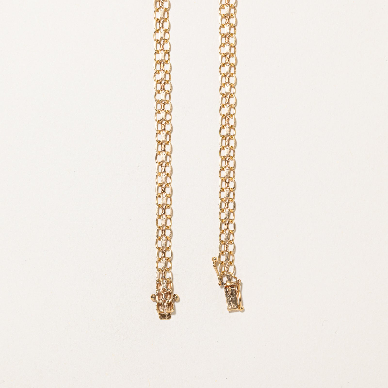 1967 Swedish 18k Yellow Gold Bismarck Chain | 17.5"