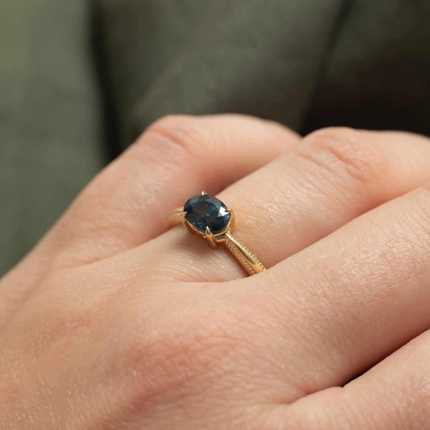 '100 Ways' East West Sapphire Ring | 1.40ct | SZ 7