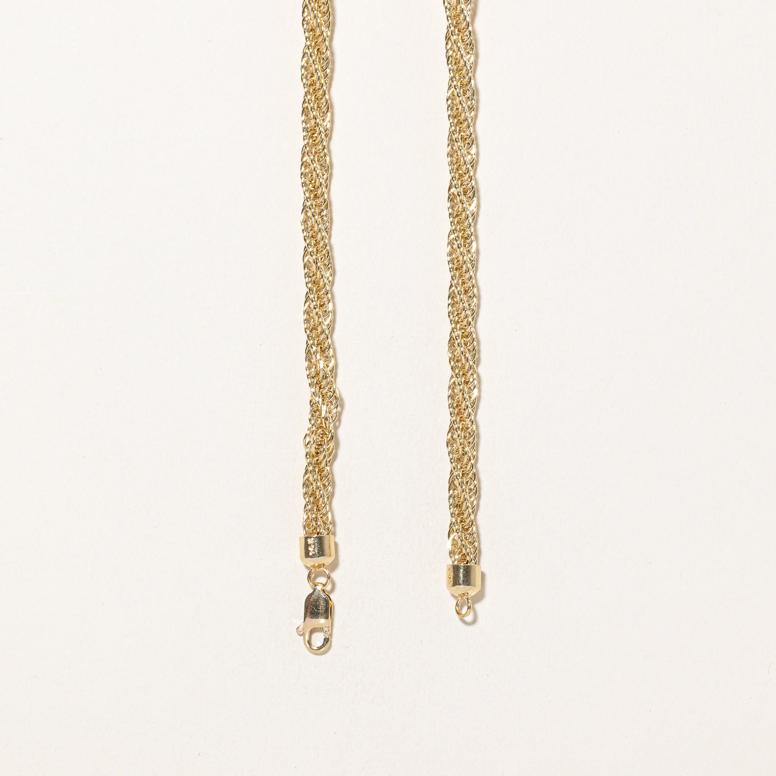 14k Yellow Gold Rope Chain | 17.5"