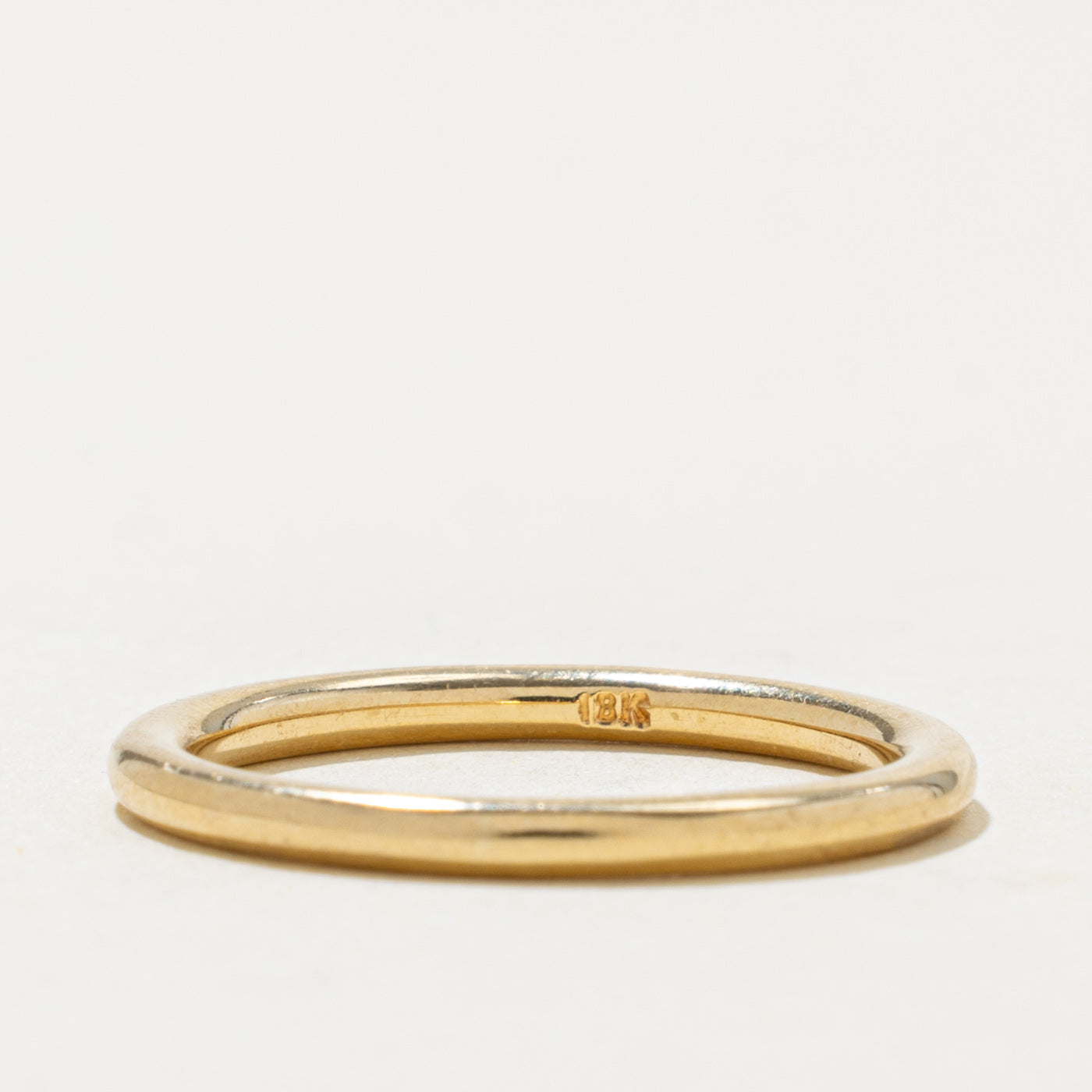 18k Yellow Gold Stacking Band | 1.90mm | SZ 7
