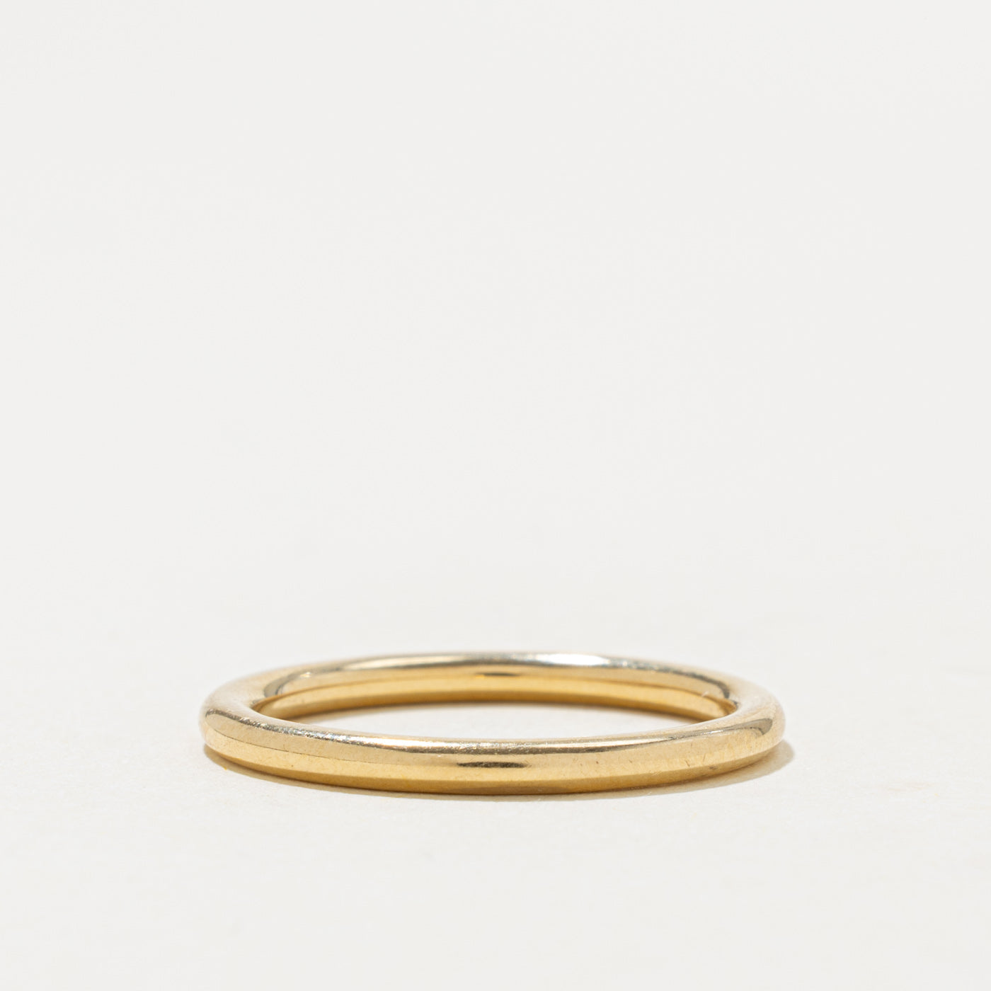 18k Yellow Gold Stacking Band | 1.90mm | SZ 7