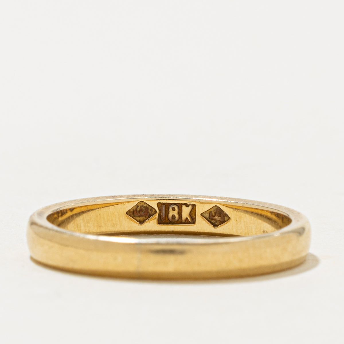 18k Yellow Gold Plain Band | 2.65mm | SZ 5