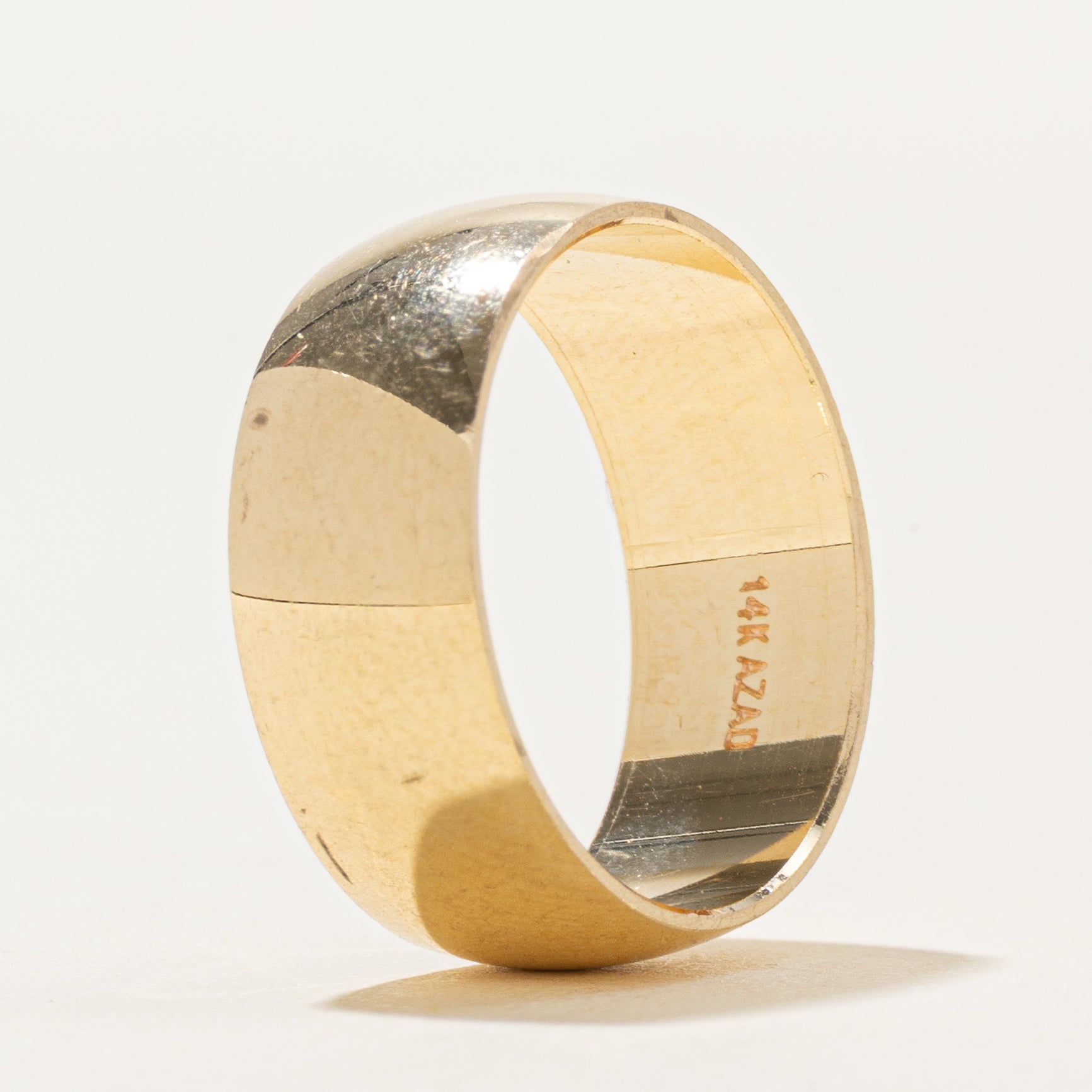 14K Yellow Gold Band | 7mm | SZ 5.75