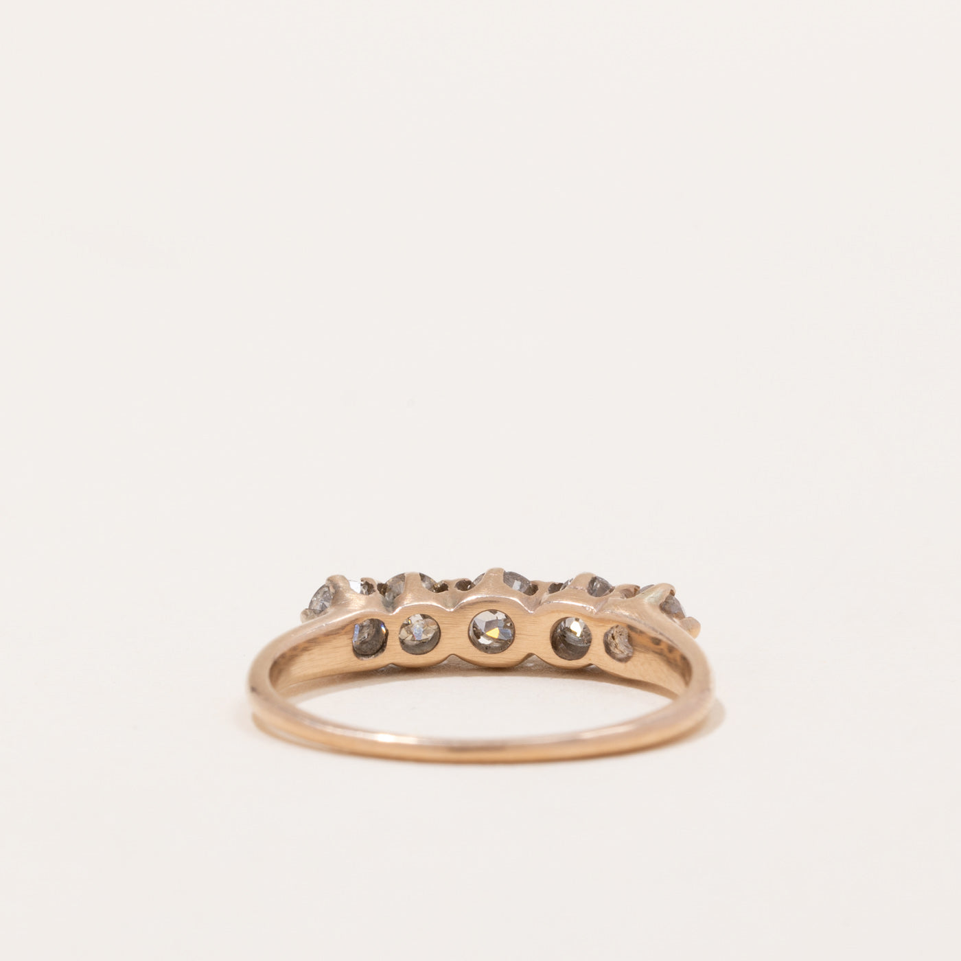 Antique Old European Cut Diamond Ring | 0.55ctw | SZ 6.25 |