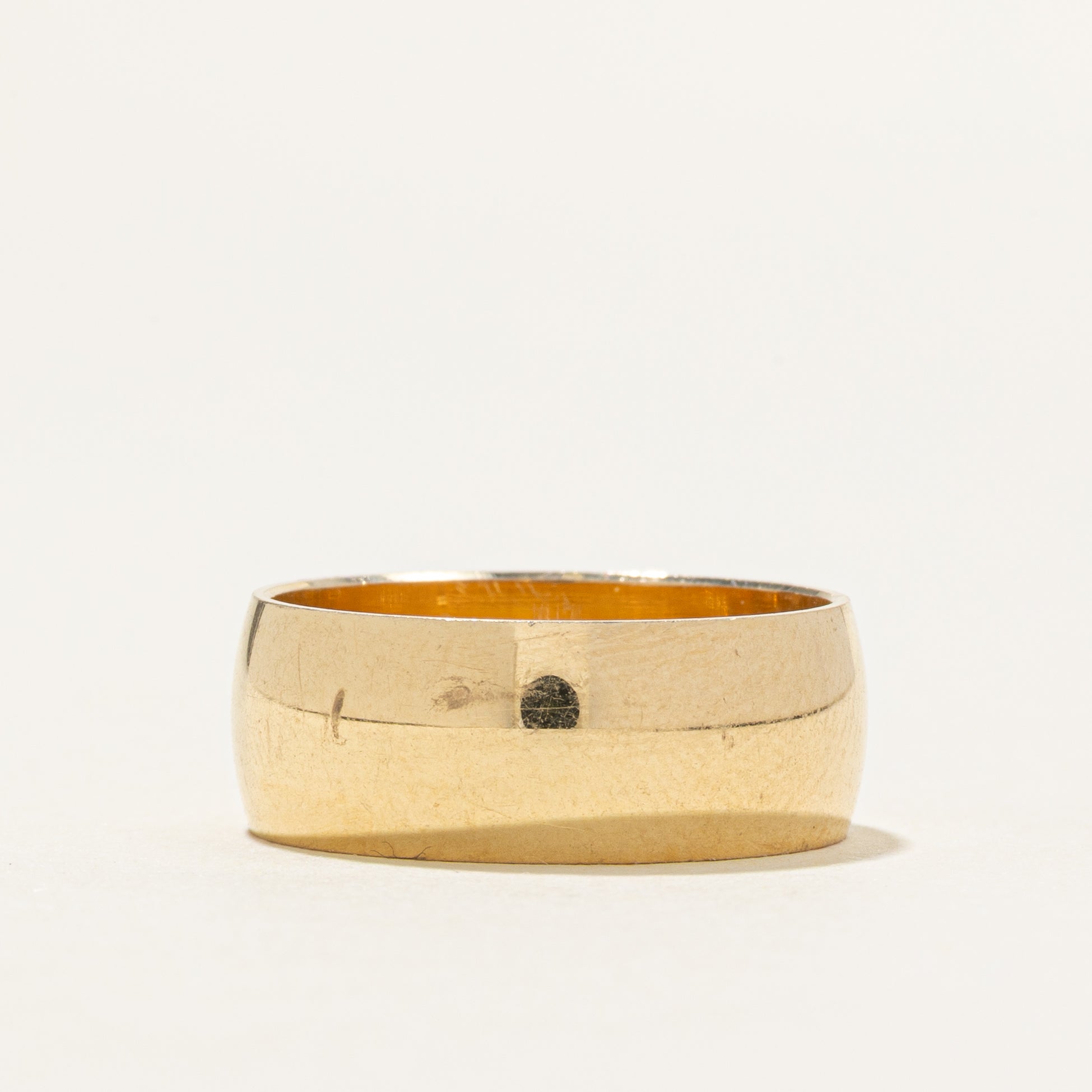 14K Yellow Gold Band | 7mm | SZ 5.75