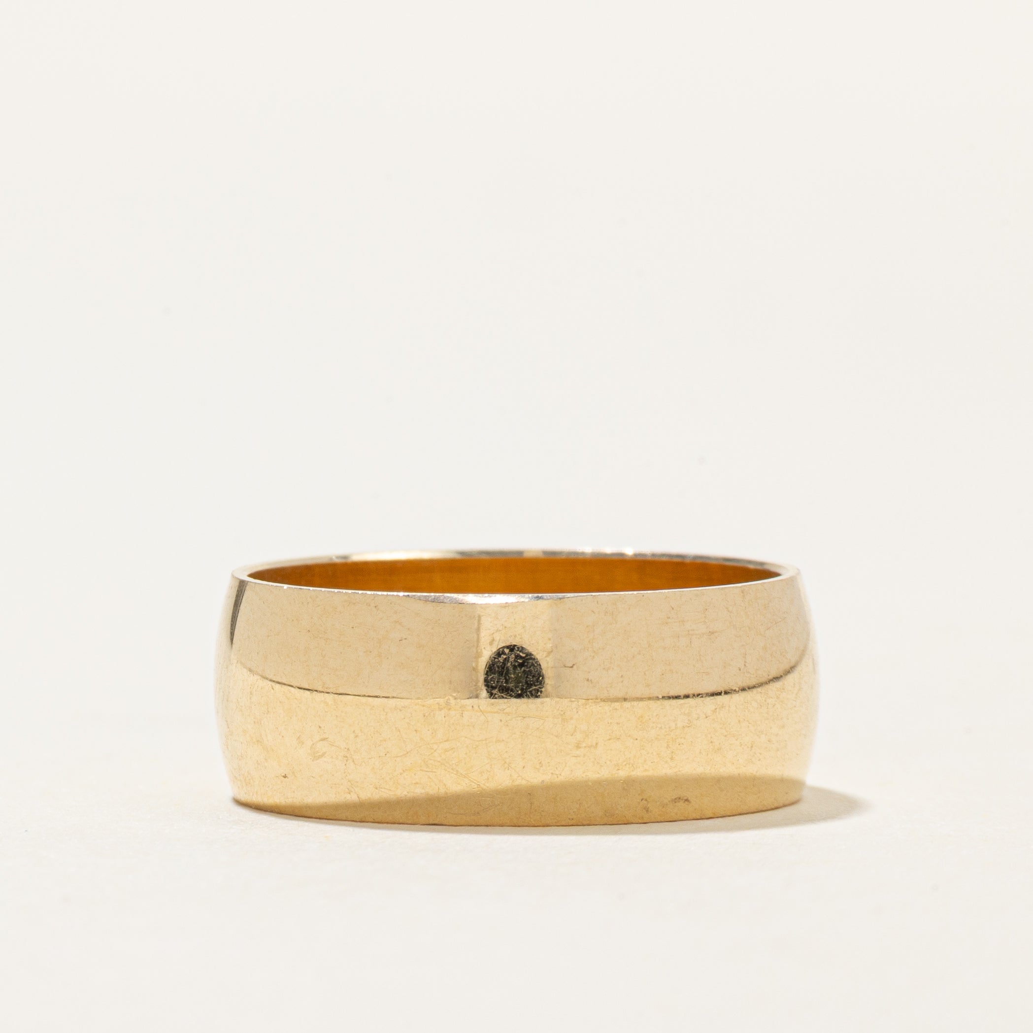 14K Yellow Gold Band | 7mm | SZ 5.75