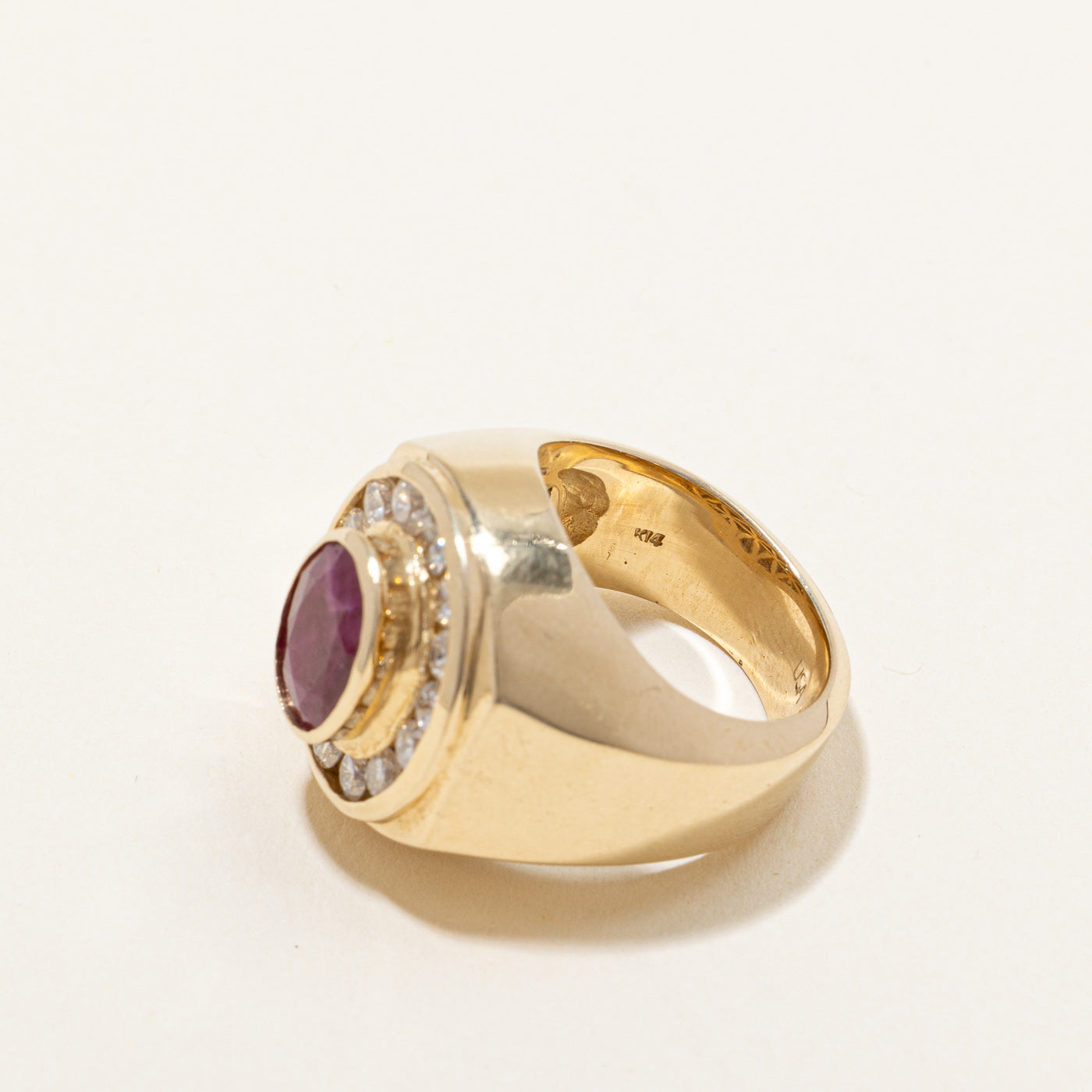 Ruby & Diamond Cocktail Ring | 2.75ct, 1.20ctw | SZ 8.25 |