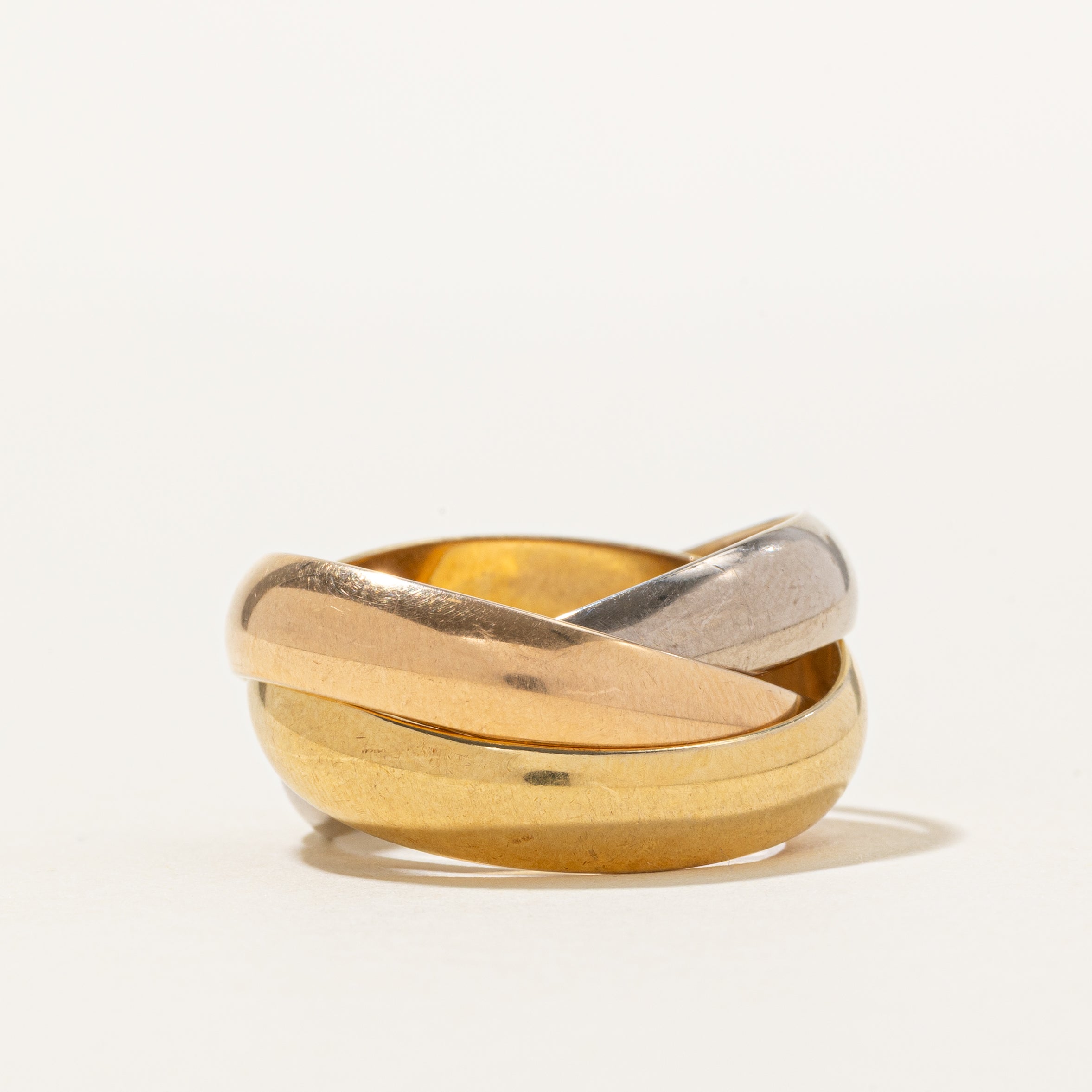 'Cartier' Trinity Ring, Extra Large Model | SZ 7